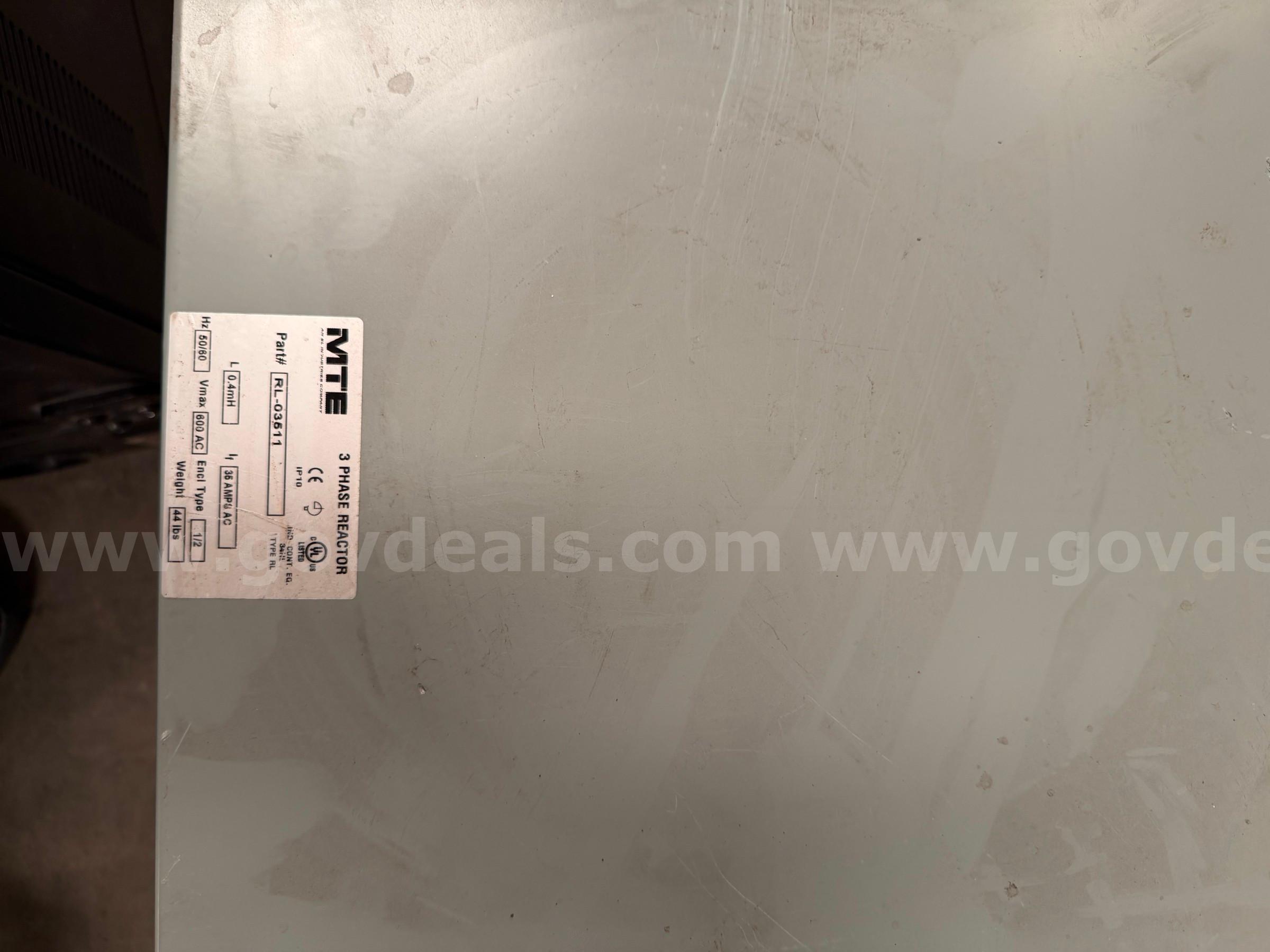 MTE RL-03511 3 Phase Reactor