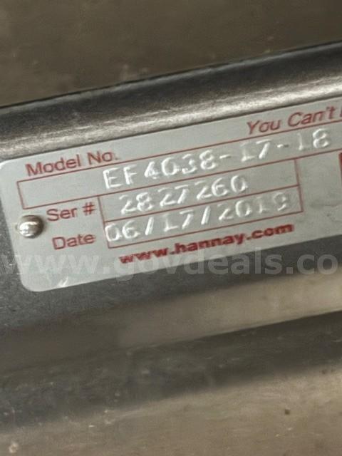 Pump, hose reel, tank and mounting unit GFire Tank Honda Government Surplus Auction - Photo #5