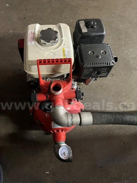 Pump, hose reel, tank and mounting unit GFire Tank Honda Government Surplus Auction - Photo #6