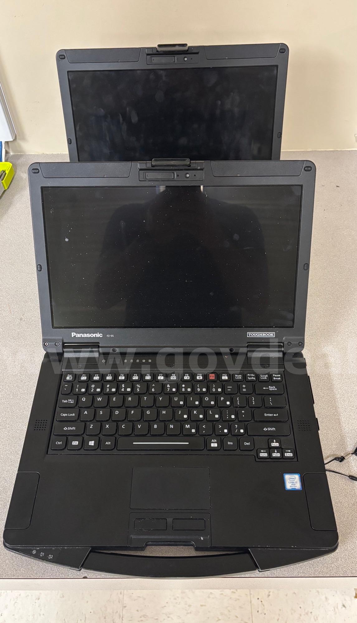 2x Panasonic Toughbook Laptop FZ-55