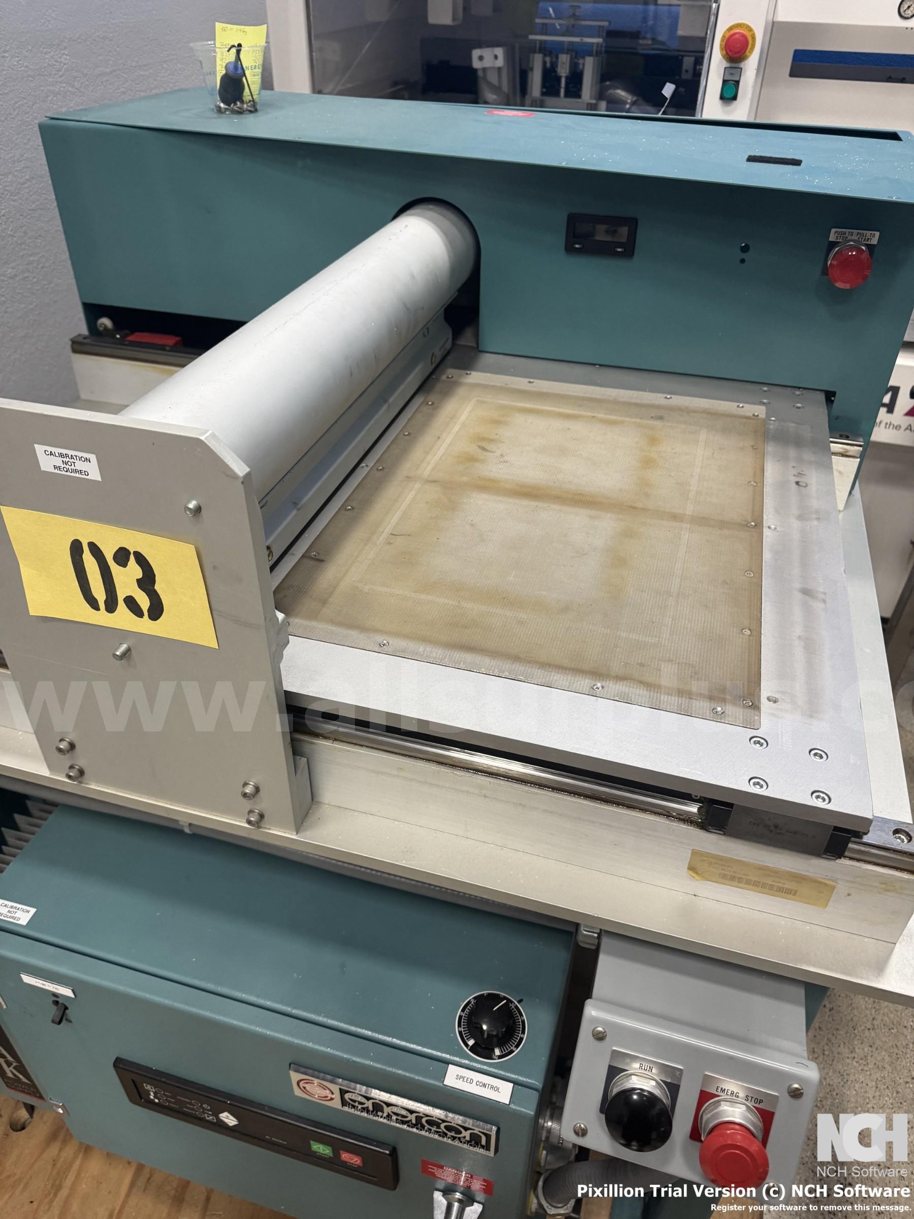 Enercon Sheet Treater  Model LM3214-09 Enercon Industries Corporation LM3214 Government Surplus Auction - Photo #2