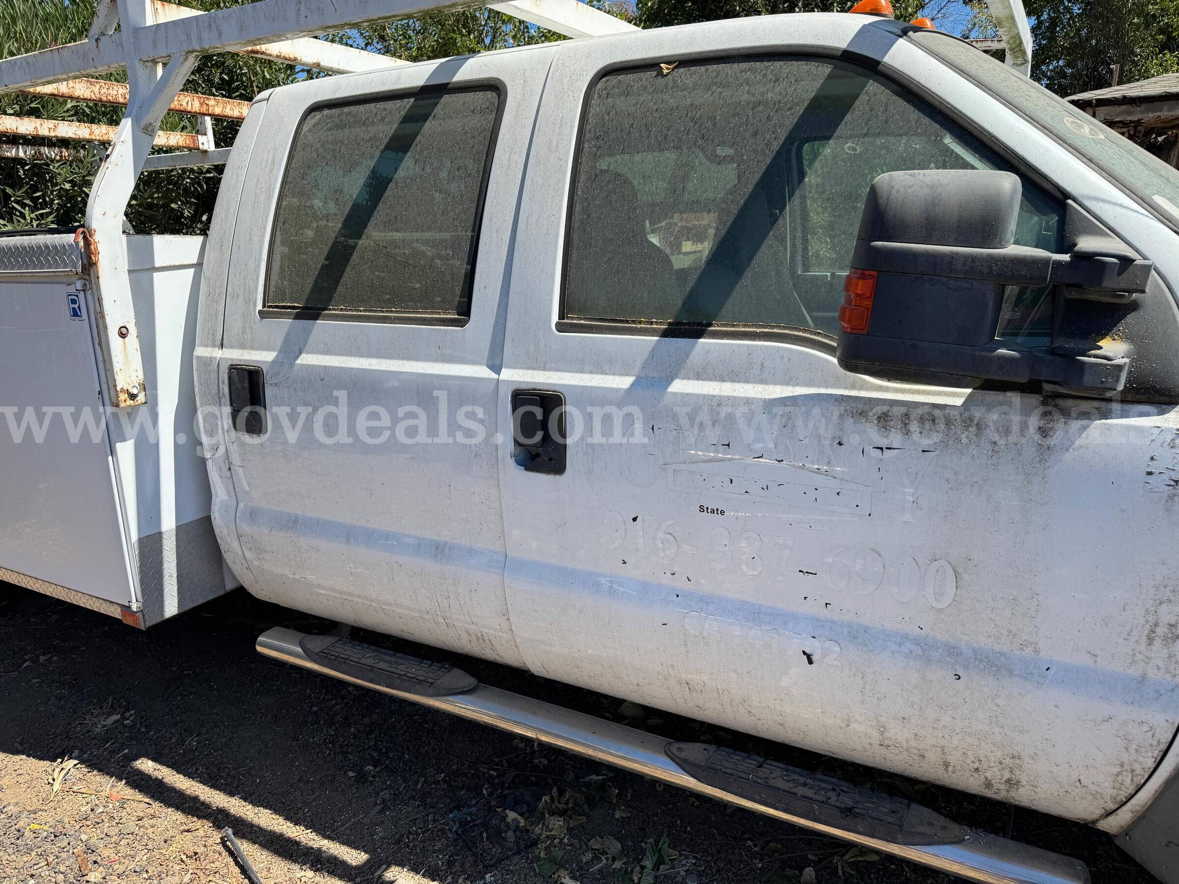 2008 Ford F-450 SD Crew Cab 2WD DRW Ford F-450 Government Surplus Auction - Photo #4