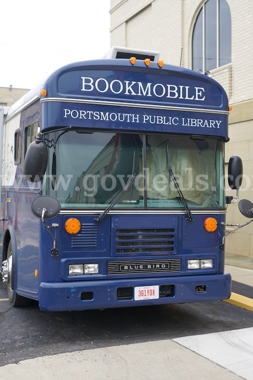 2008 Bluebird Bookmobile w/ Kohler 10K Generator    SEE VIDEO!!! OBS Inc. Speciality Vehciles Bluebird Government Surplus Auction - Photo #2