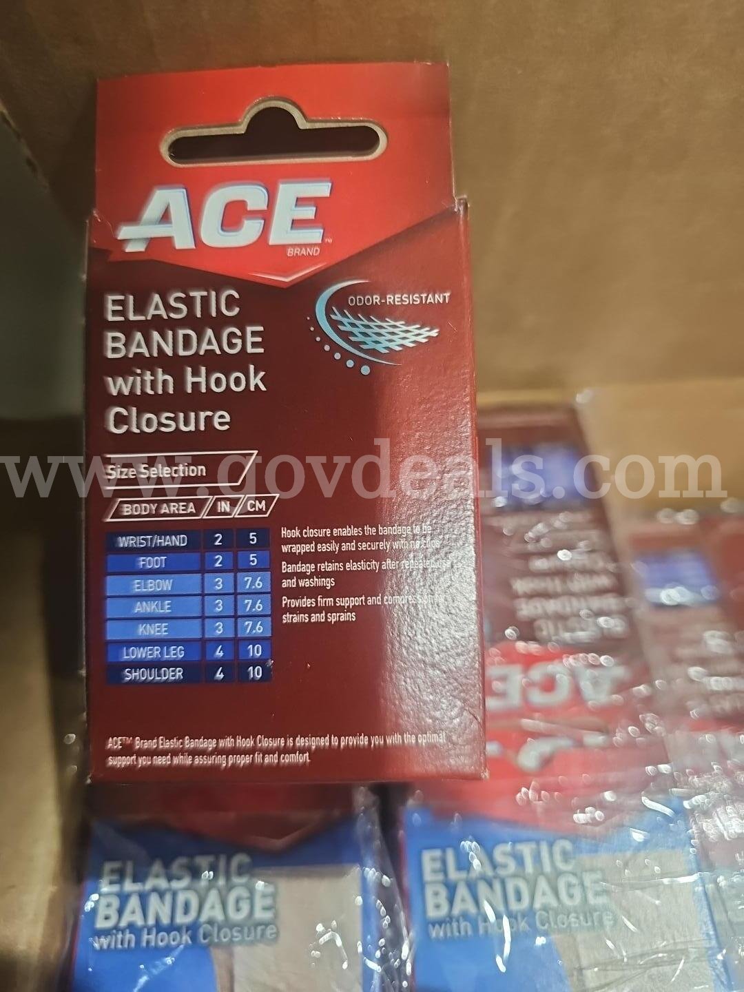 Lot of 60 New ACE 3M Elastic Bandages – 3" Hook Closure – 207603   Government Surplus Auction - Photo #6