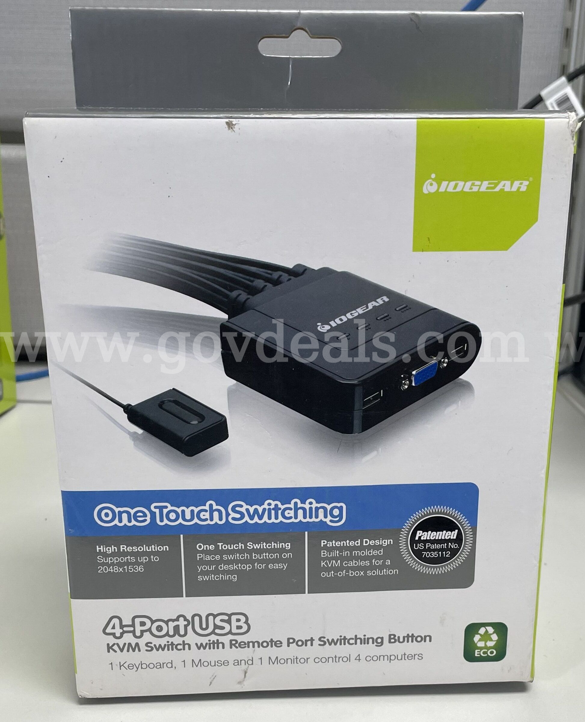 Lot of 21 – IOGEAR USB KVM Switches (2-Port & 4-Port) – Models GCS24U & GCS24UW6 – New IOGEAR  Government Surplus Auction - Photo #6