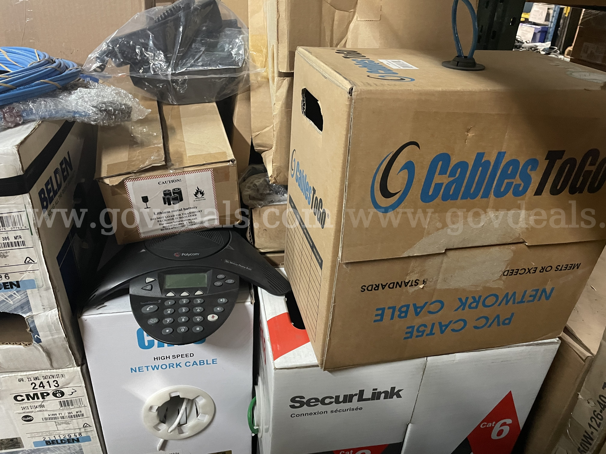 Mixed IT Equipment & Networking Hardware Lot – Cisco, HP, Lenovo, Polycom, Aruba, APC, Linksys, IBM HP  Government Surplus Auction - Photo #4
