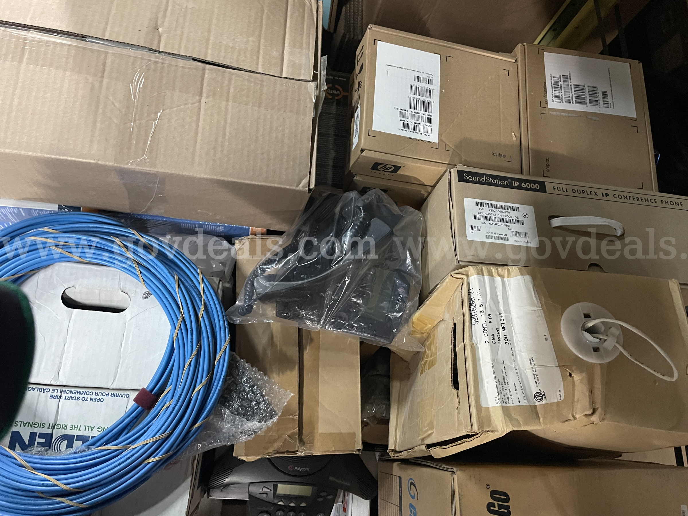 Mixed IT Equipment & Networking Hardware Lot – Cisco, HP, Lenovo, Polycom, Aruba, APC, Linksys, IBM HP  Government Surplus Auction - Photo #5