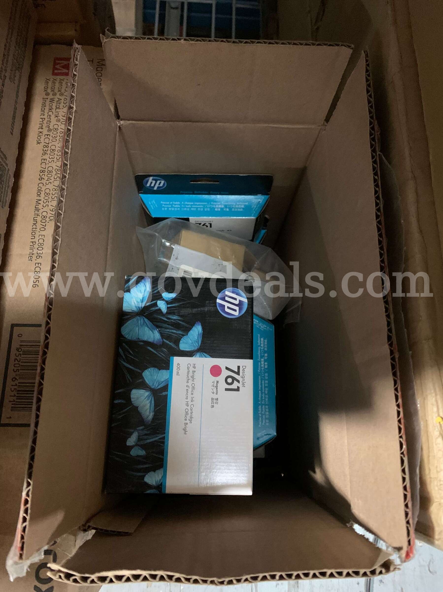Mixed Lot of 63 HP, Canon, Brother, Xerox & Lexmark Toner, Ink, Fusers, Drums & Printer Maintenance Parts Dodge Charger Government Surplus Auction - Photo #6