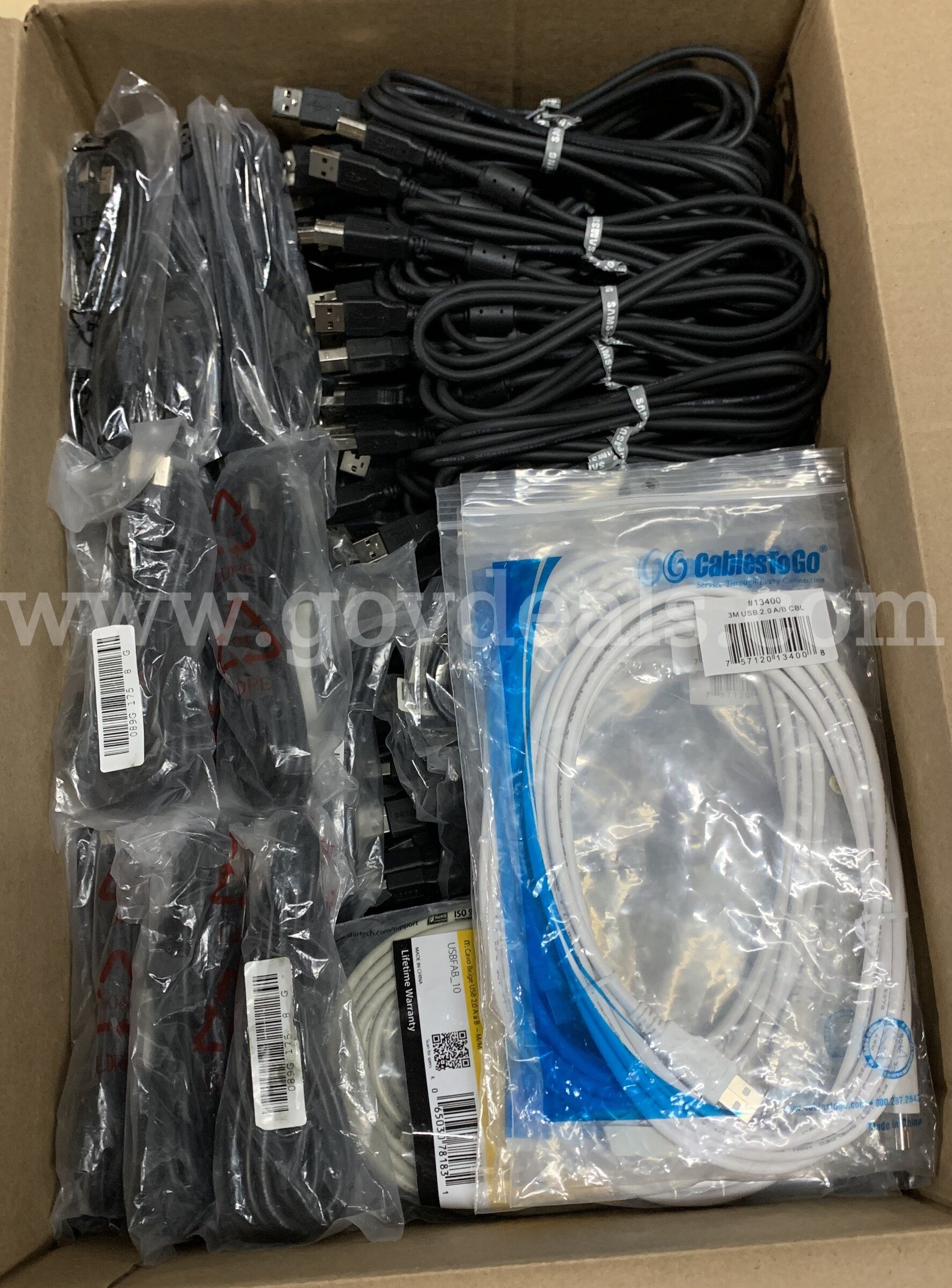 Lot of 152 NEW OEM Video, USB & Display Cables – Samsung, HP, Dell, C2G, StarTech Dell 152 Government Surplus Auction - Photo #5