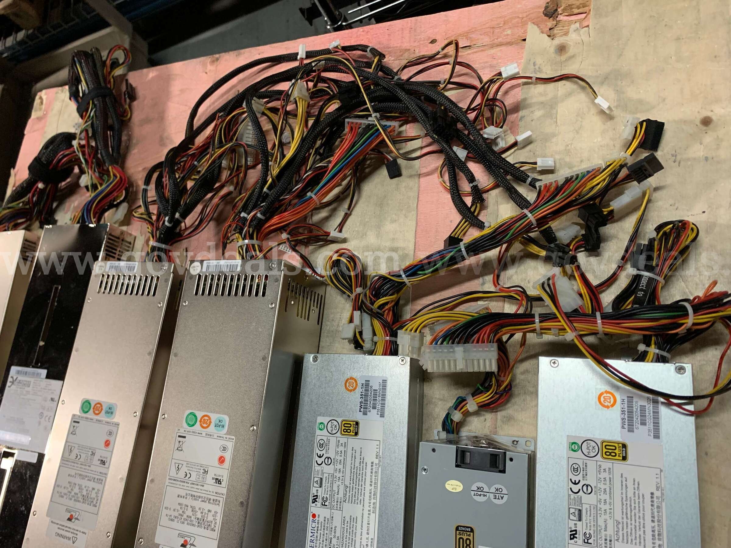 Lot of 15 Server Power Supplies & Power Modules – Supermicro, Intel, EMACS, Sparkle, 3Y Power   Government Surplus Auction - Photo #3