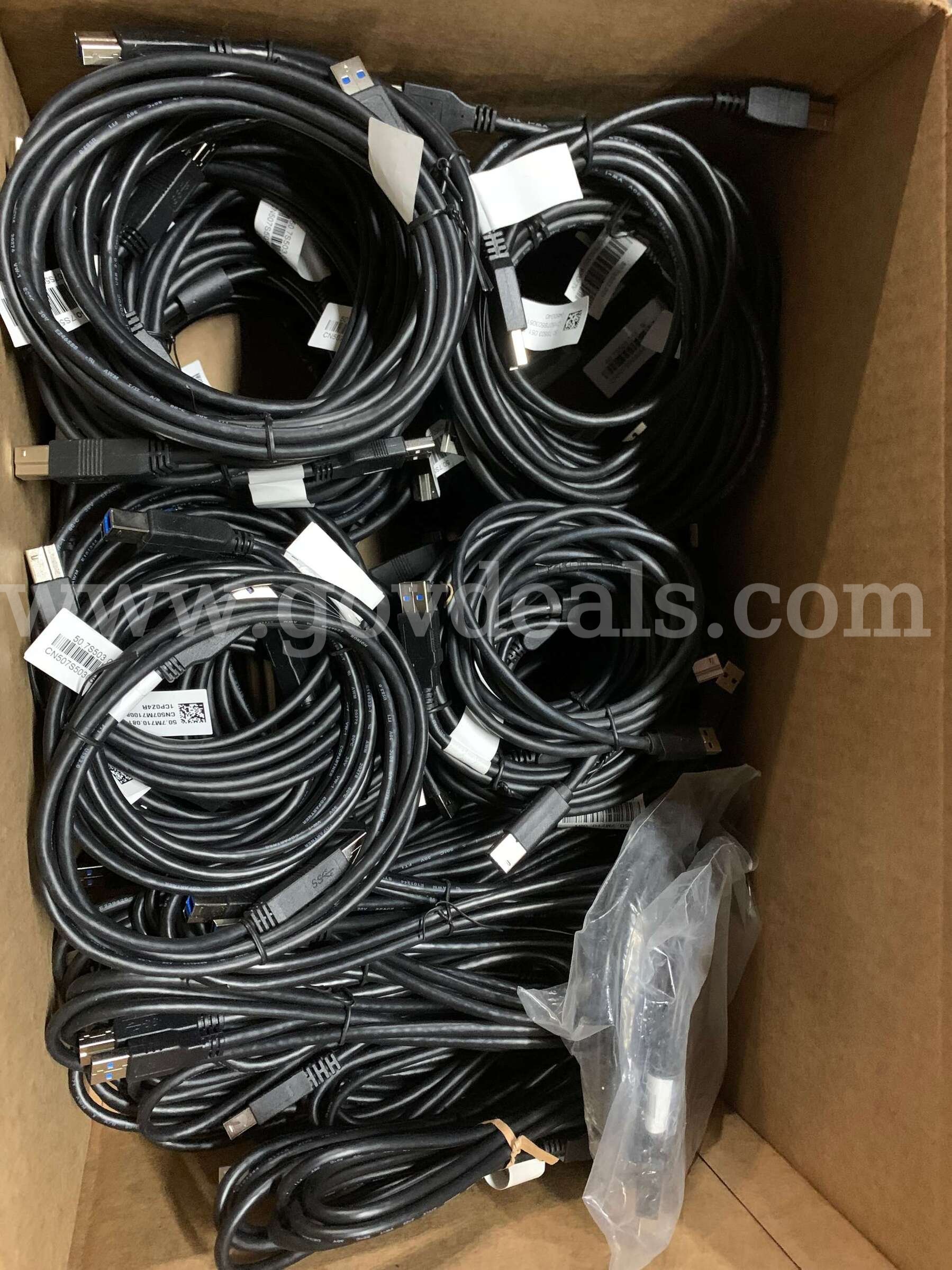 Lot of 81 NEW OEM USB 3.0 Cables – Mixed Part Numbers – Bulk Lot   Government Surplus Auction - Photo #2