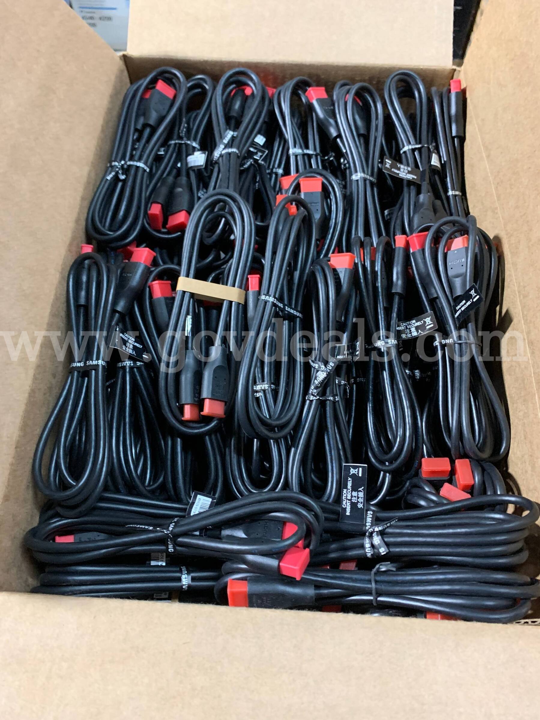 Lot of 181 New Samsung HDMI Cables – BN39 Series – Various Part Numbers
