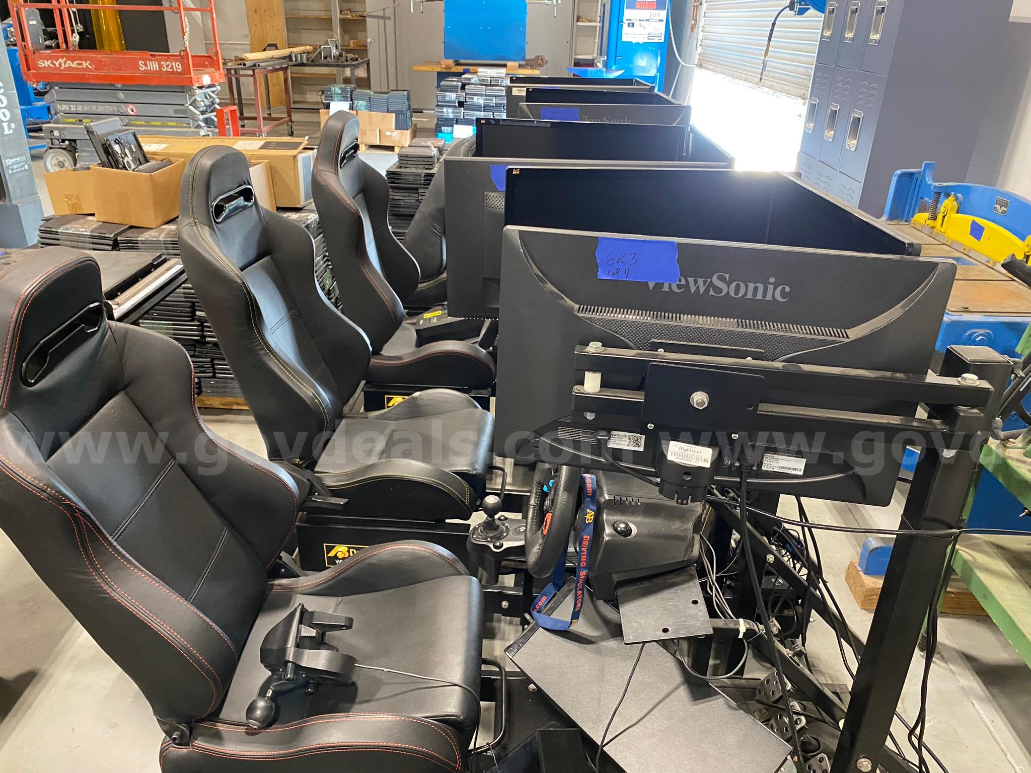 Simuride PE – Professional Driving Simulator Software & Hardware   Government Surplus Auction - Photo #2