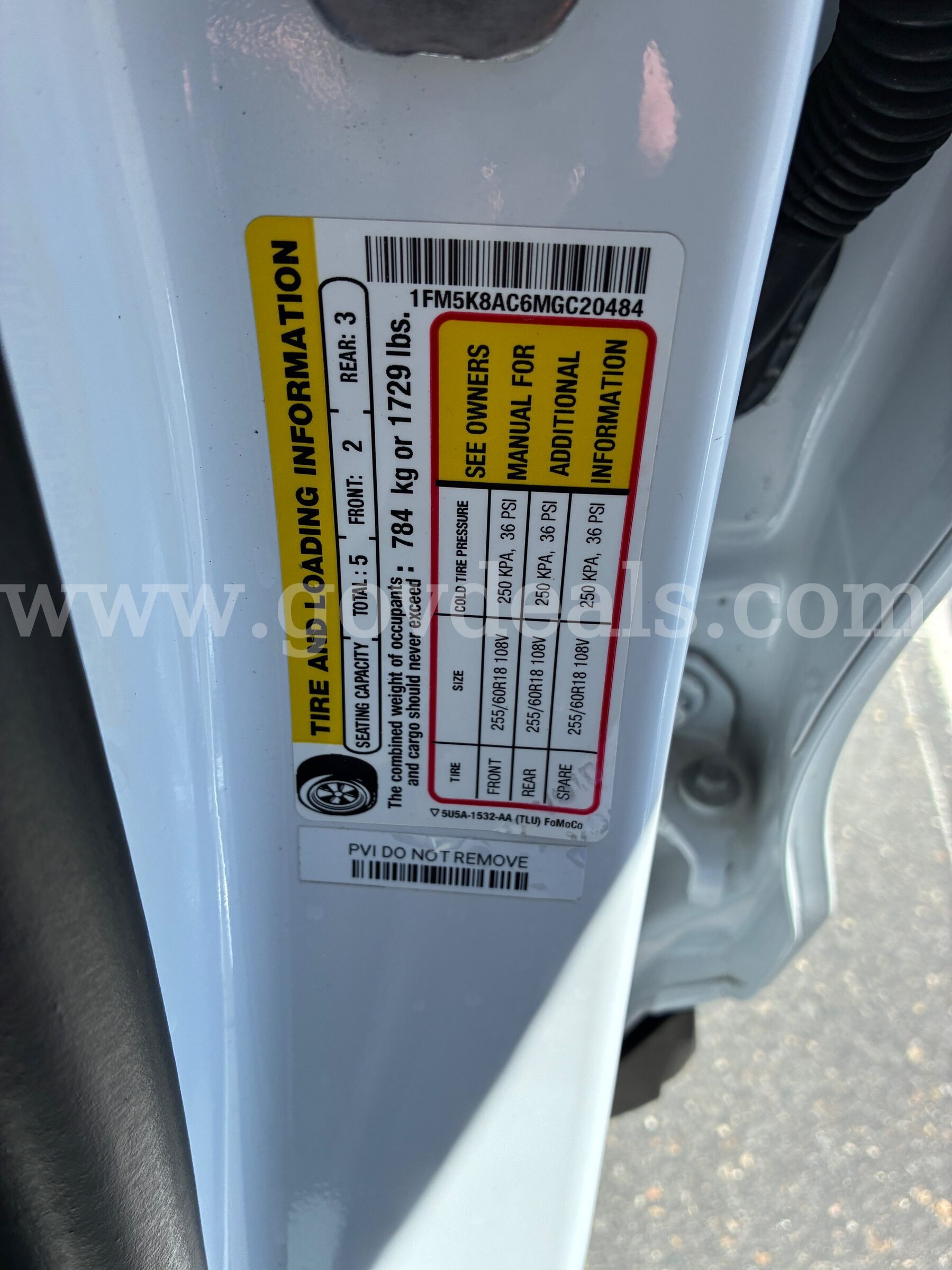 2021 FORD EXPLORER AWD RUNS AND DRIVES - SHIPPING AVAILABLE Ford EXPLORER Government Surplus Auction - Photo #5