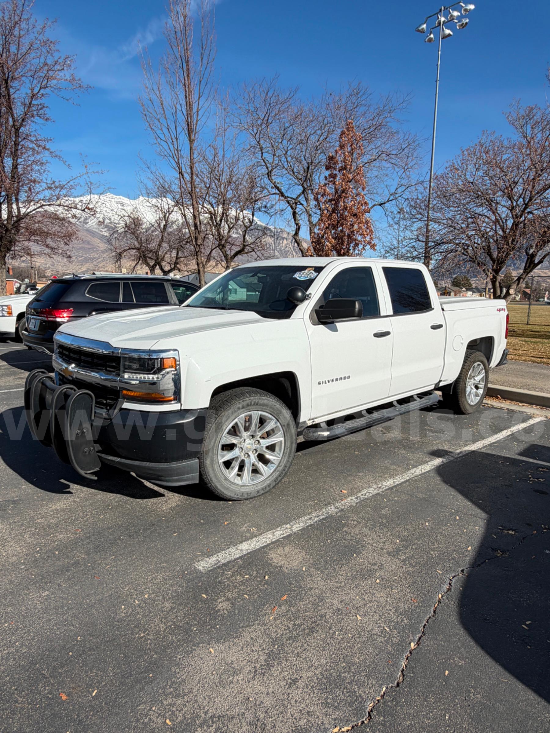 2017 CHEVROLET SILVERADO 1500 4WD - RUNS AND DRIVES Chevrolet SILVERADO Government Surplus Auction - Primary Photo