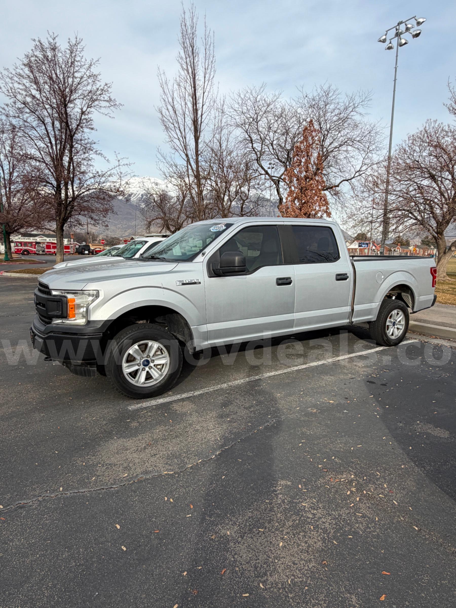 2019 FORD F-150 XL SUPERCREW  4WD - SHIPPING AVAILABLE Ford F-150 Government Surplus Auction - Primary Photo