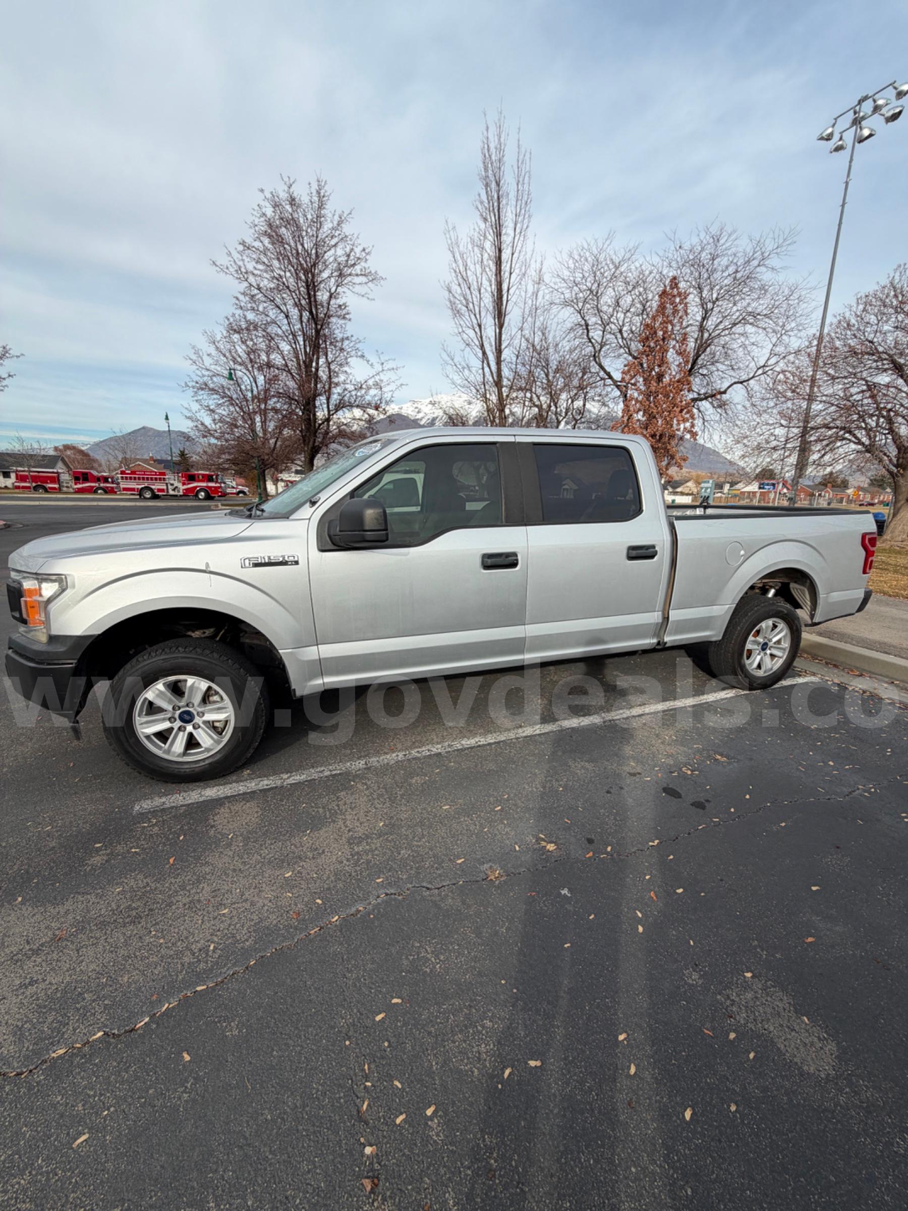 2019 FORD F-150 XL SUPERCREW  4WD - SHIPPING AVAILABLE Ford F-150 Government Surplus Auction - Photo #2