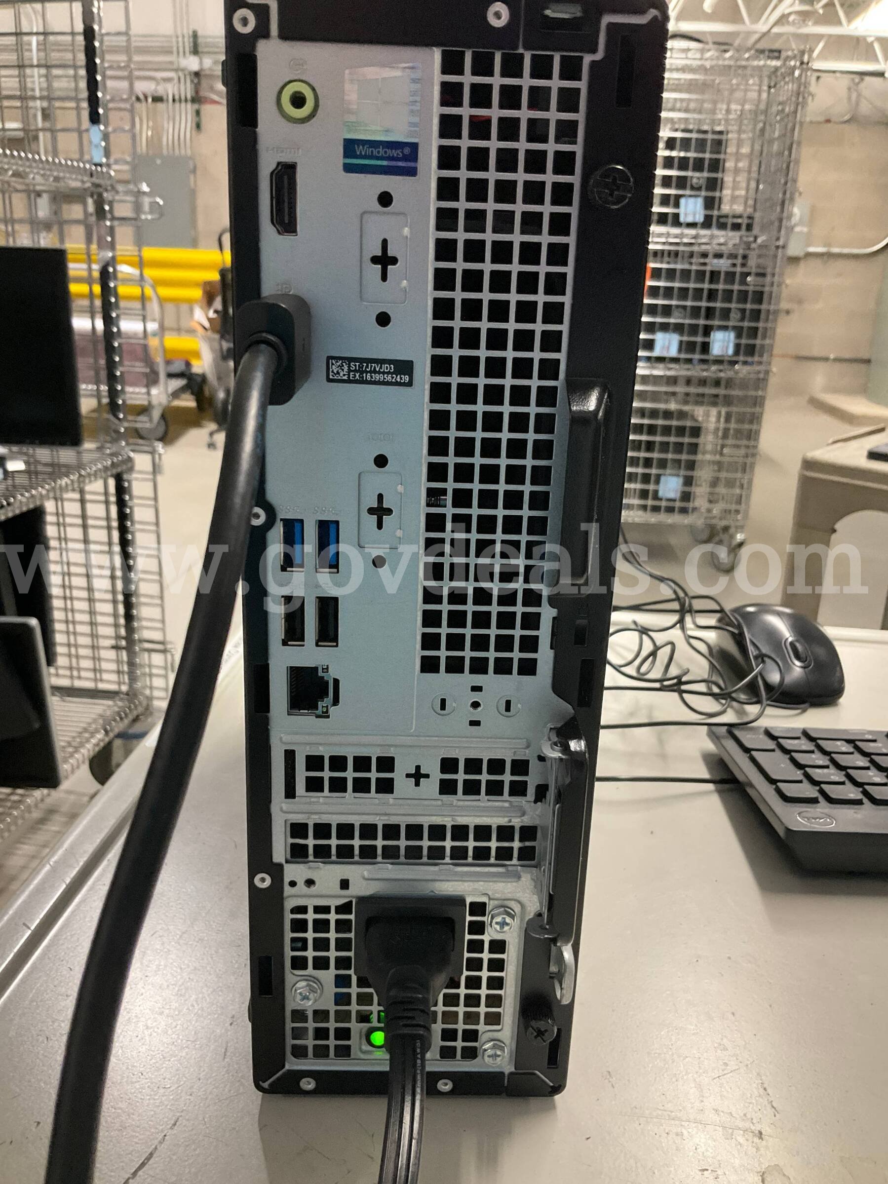 Dell OptiPlex 3080 SFF PC - Intel Core i5 10th Gen | 16GB RAM | 256GB SSD DESKTOP ONLY  NO OS Ram OptiPlex 3080 Government Surplus Auction - Photo #3