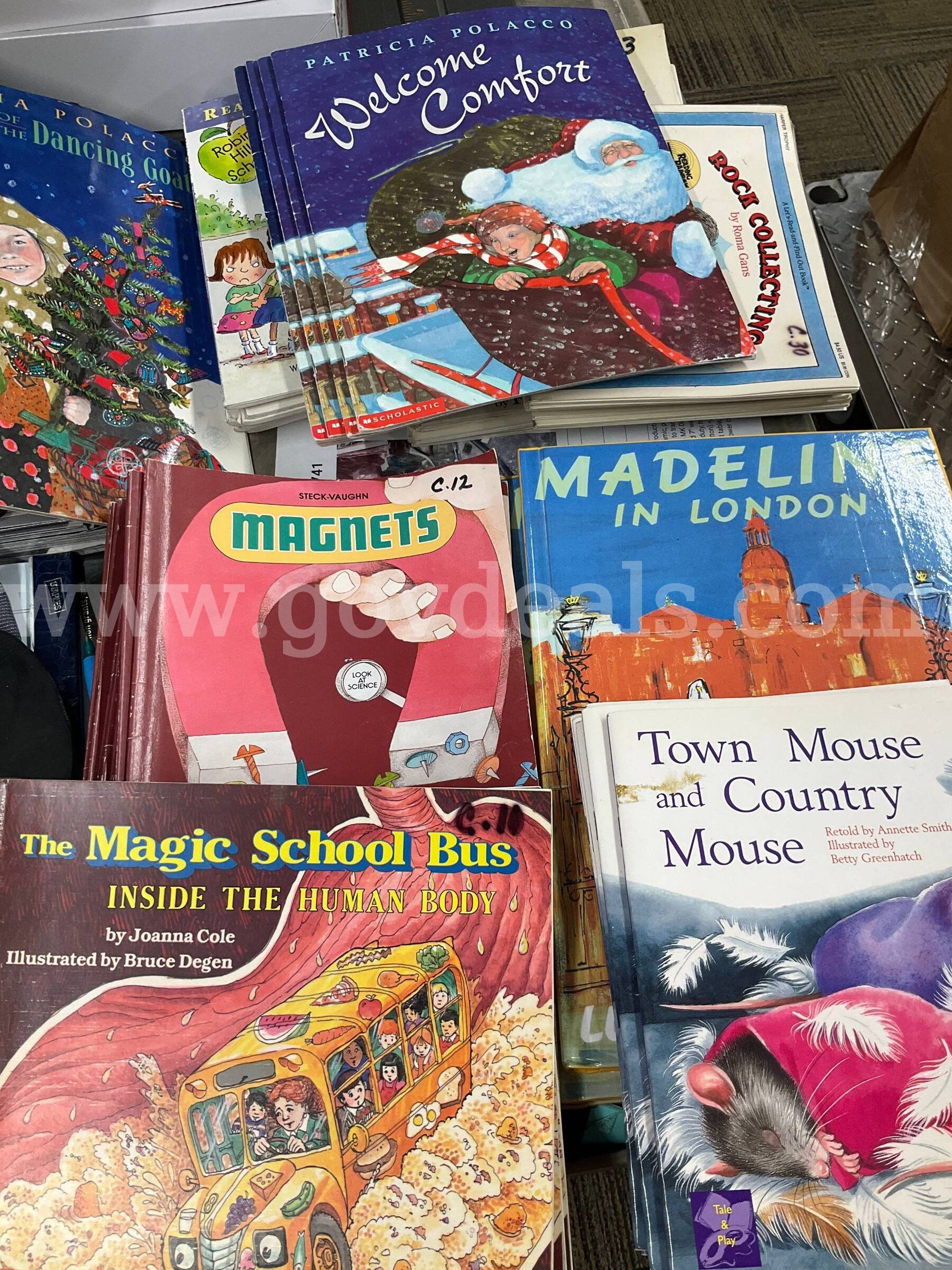 Bulk Children's Picture Book & Classroom Lot (multiple copies) – Caldecott Honor, Science, Biographies & Holiday Books   Government Surplus Auction - Photo #5