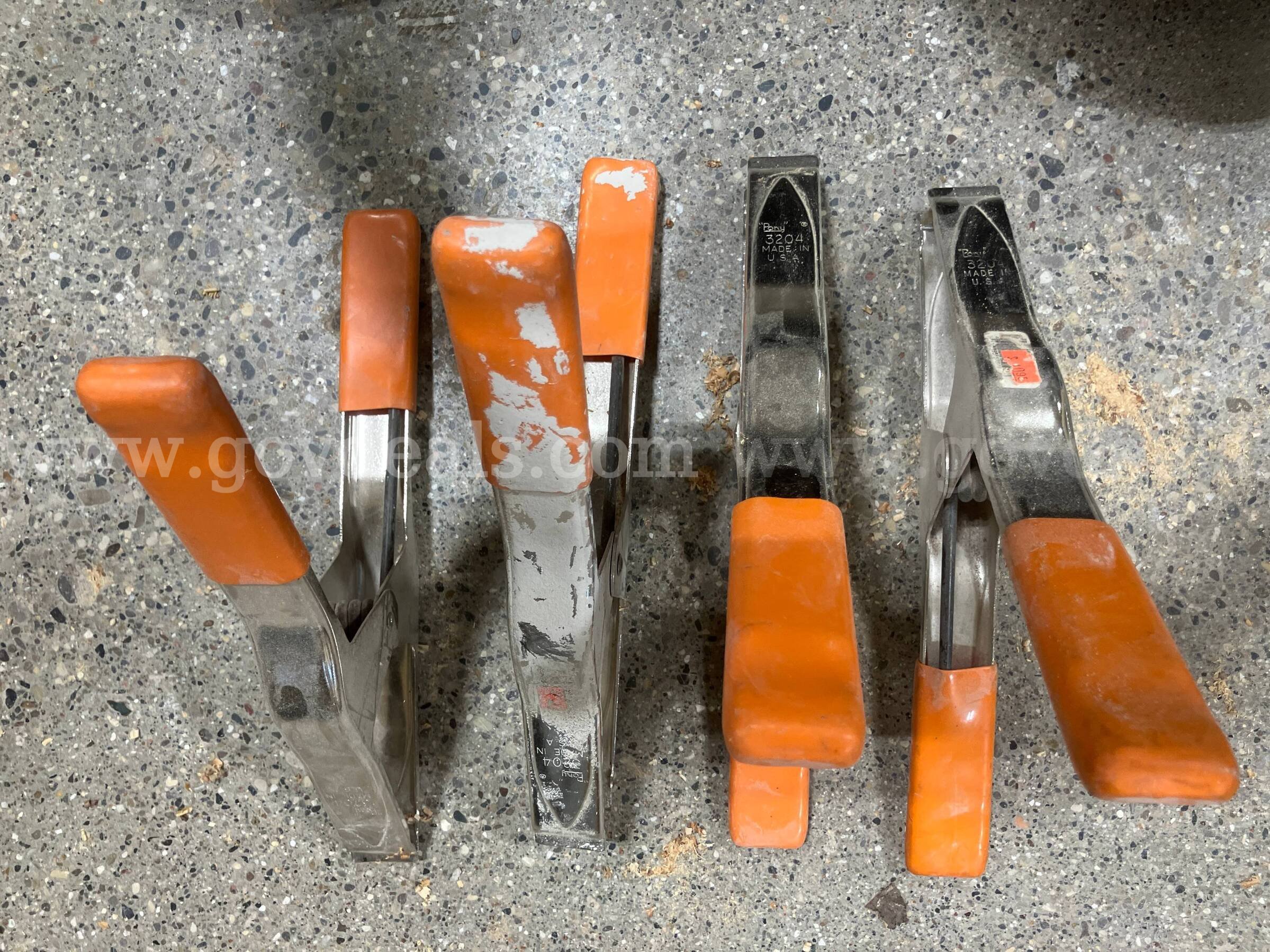 Pony 3204 Heavy-Duty Spring Clamps – Set of 4 (Made in USA)