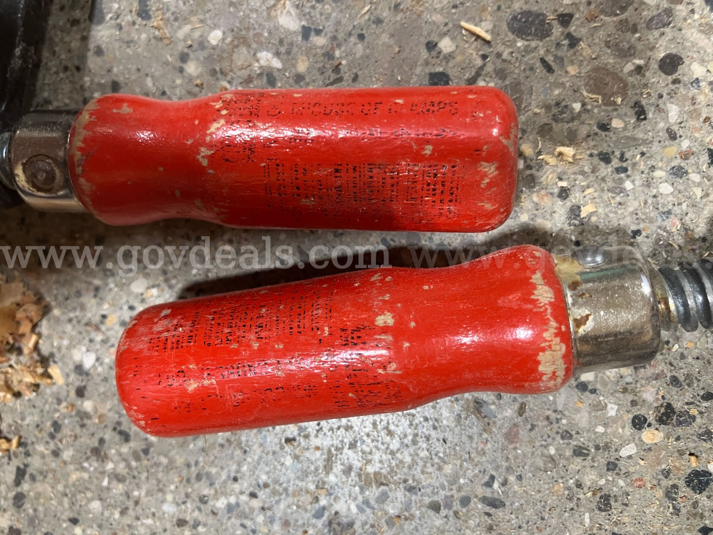 Set of 3 Bessey F-Style Bar Clamps - Woodworking / Shop Clamps   Government Surplus Auction - Photo #3