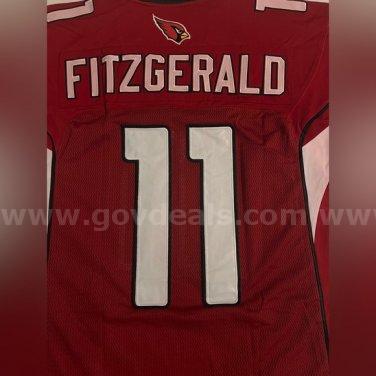 NFL PLAYERS Vintage Reebok Football Jersey Men's "11 FITZGERALD" NWT $299.99 SIZE 46  299 Government Surplus Auction - Photo #5