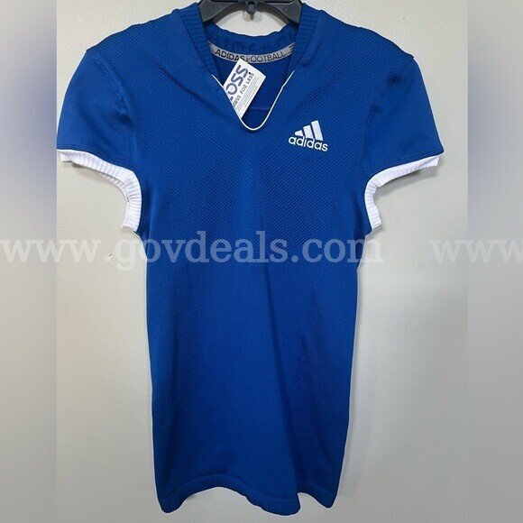 Adidas Primeknit A1 Football Jersey Royal Blue DQ3453 Men's Size LARGE NWT $140 *WILL SHIP*  DQ3453 Government Surplus Auction - Photo #2