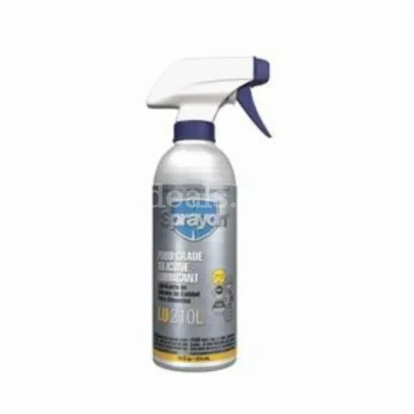 CASE OF 12 BOTTLES Sprayon LU210L FOOD GRADE SILICONE Lubricant 14 FL.oz/414 mL / FACTORY SEALED *CAN SHIP* Case LU210L Government Surplus Auction - Primary Photo