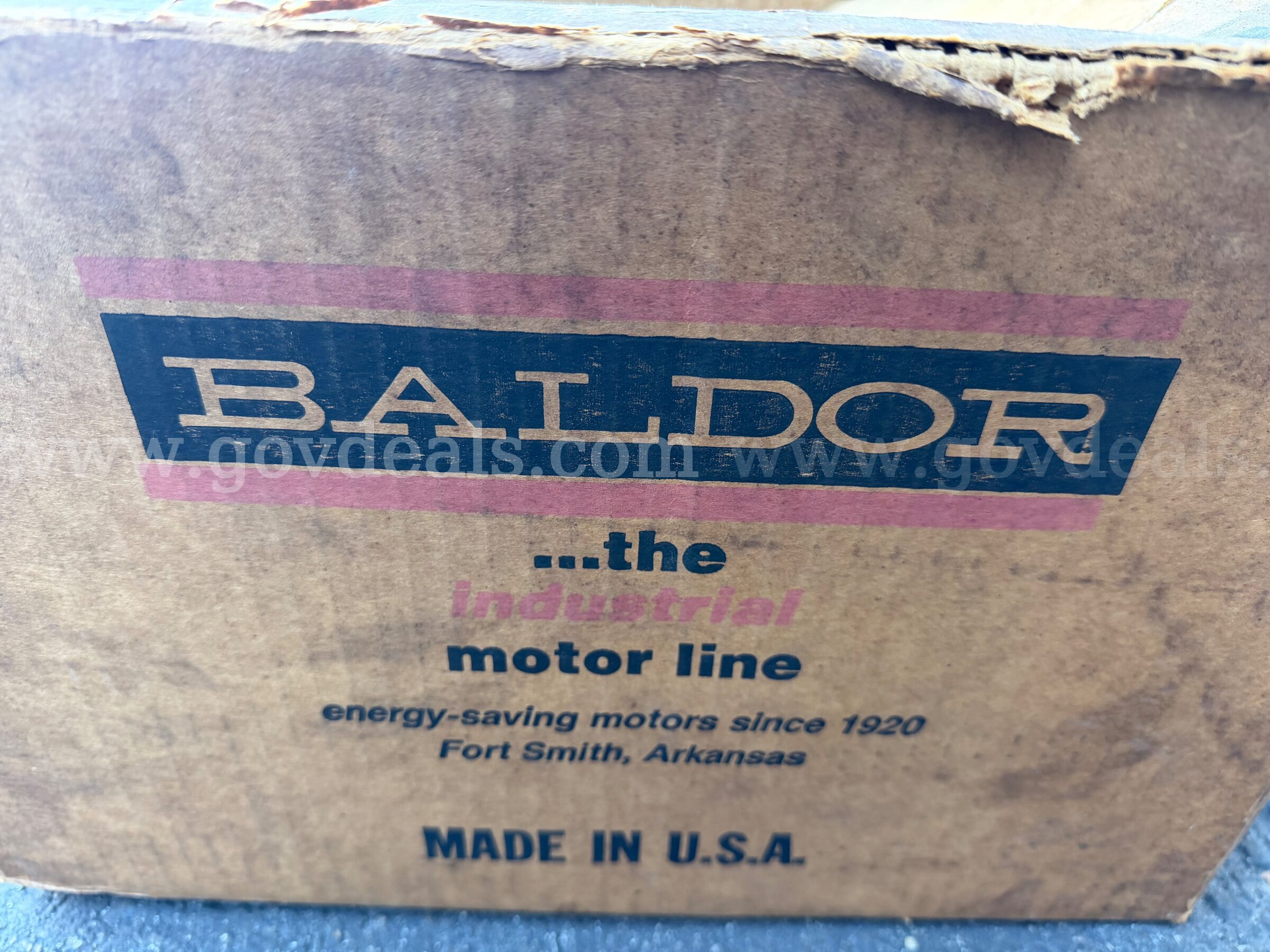 BALDOR 115 AC Motor MODEL GC9302 NEW IN BOX,MADE IN USA  115 Government Surplus Auction - Photo #5
