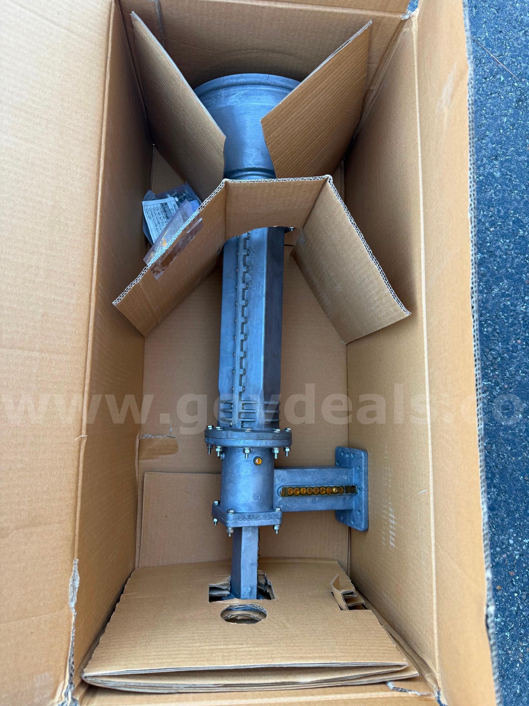 PRODELIN GENERAL DYNAMICS CIRCULAR C BAND 800 MHz TX/RX FEED 0800-1305 *can ship*  800 Government Surplus Auction - Photo #2