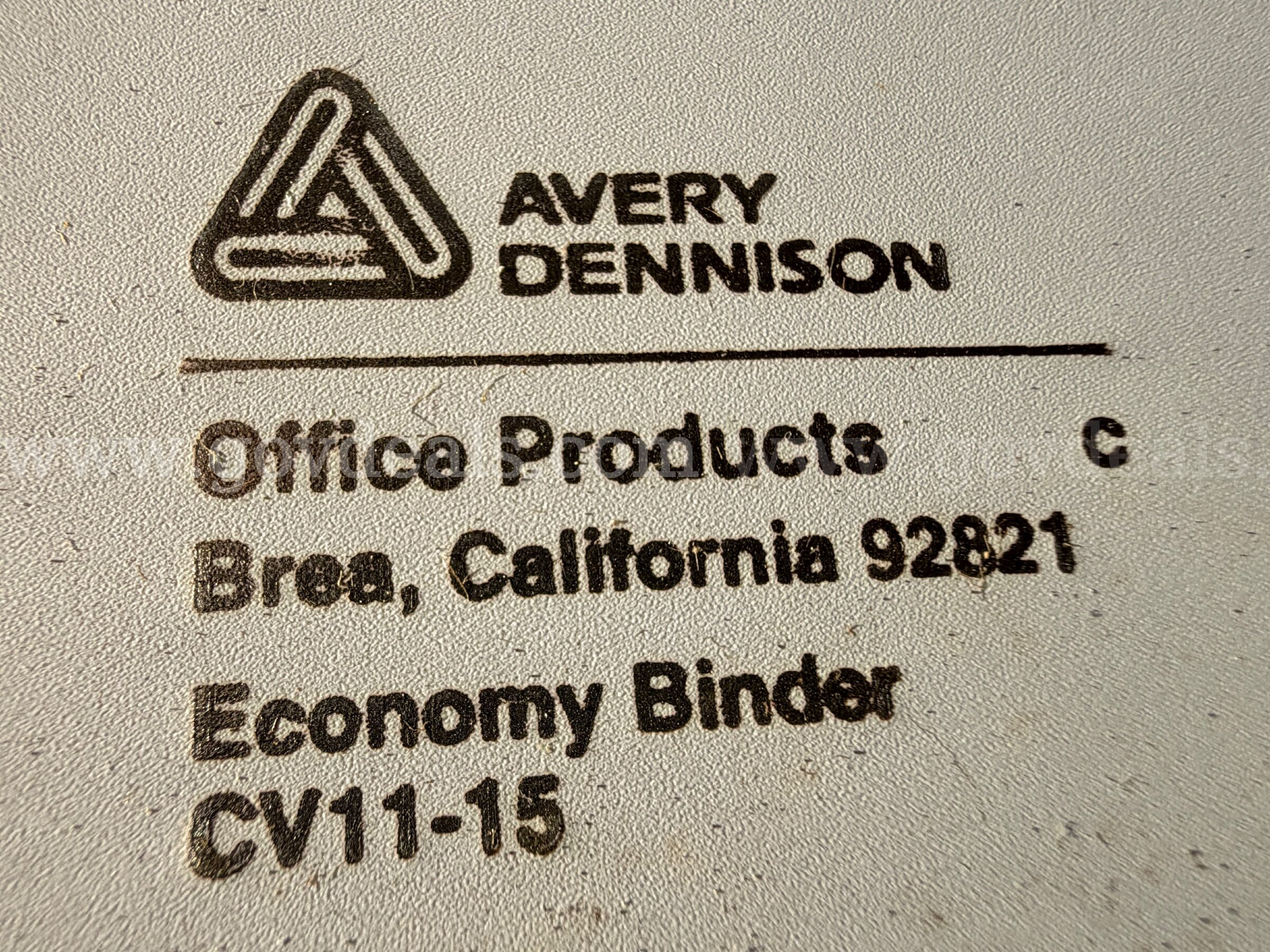 LOT OF 13 UNUSED AVERY DENNISON ECONOMY BINDERS ASSORTED SIZES   Government Surplus Auction - Photo #6