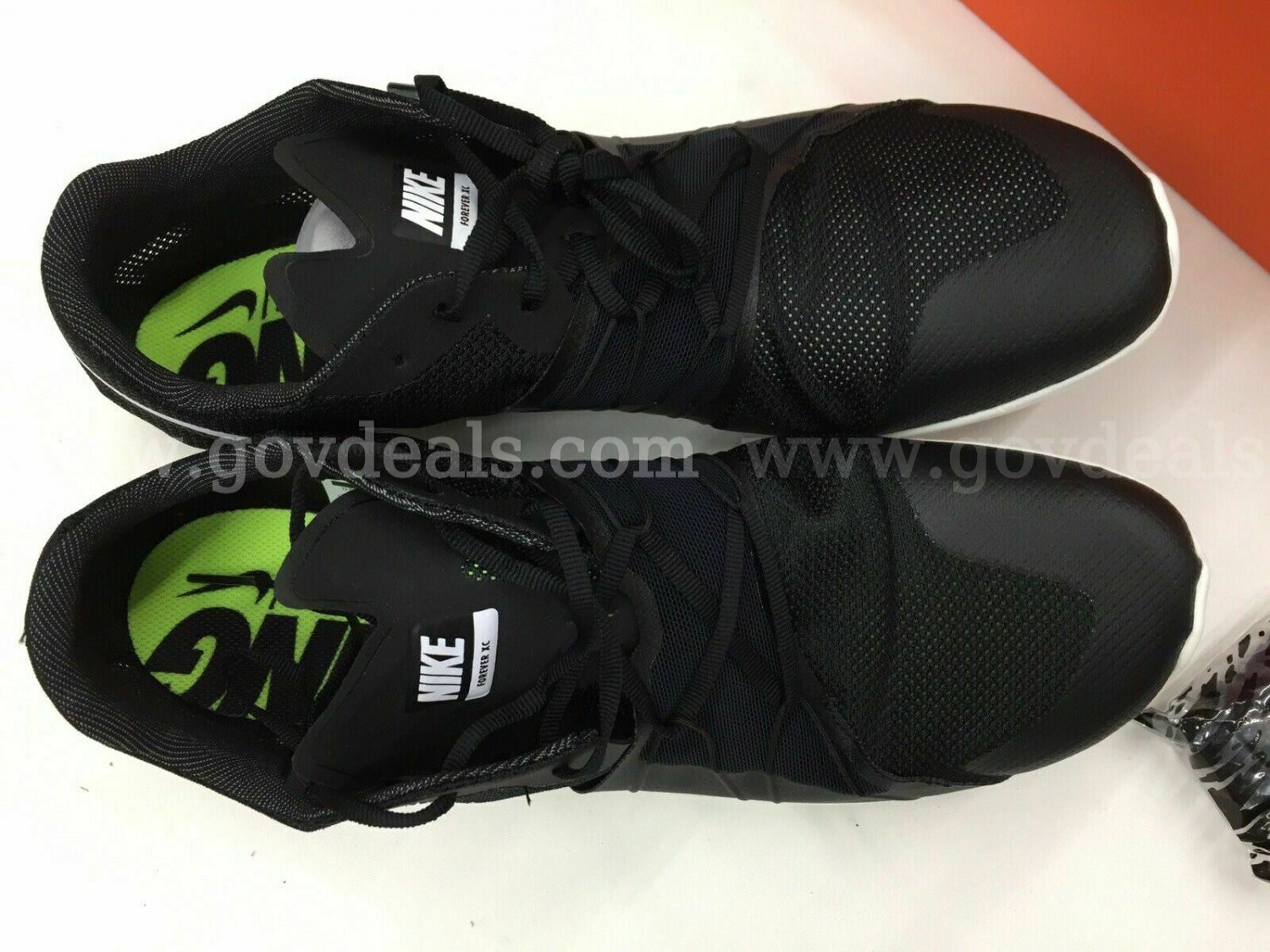 Nike Zoom Forever XC 5 Track Shoes Spikes Men’s 8.5 WMNS 10 Black 904723-001 $90 *WILL SHIP*   Government Surplus Auction - Photo #4