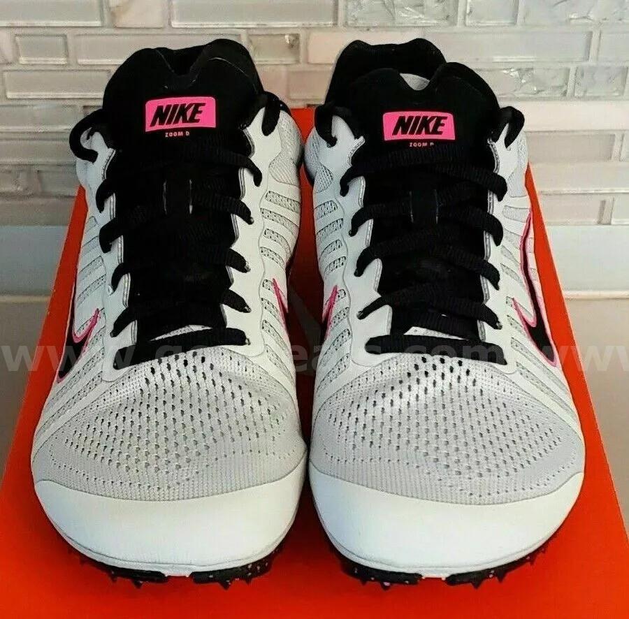 Nike Zoom D Racing Track Spikes Shoes 819164 002 UNISEX MEN'S OR WOMEN'S NIB SIZE MEN'S 11.5 WOMEN'S 13   Government Surplus Auction - Primary Photo