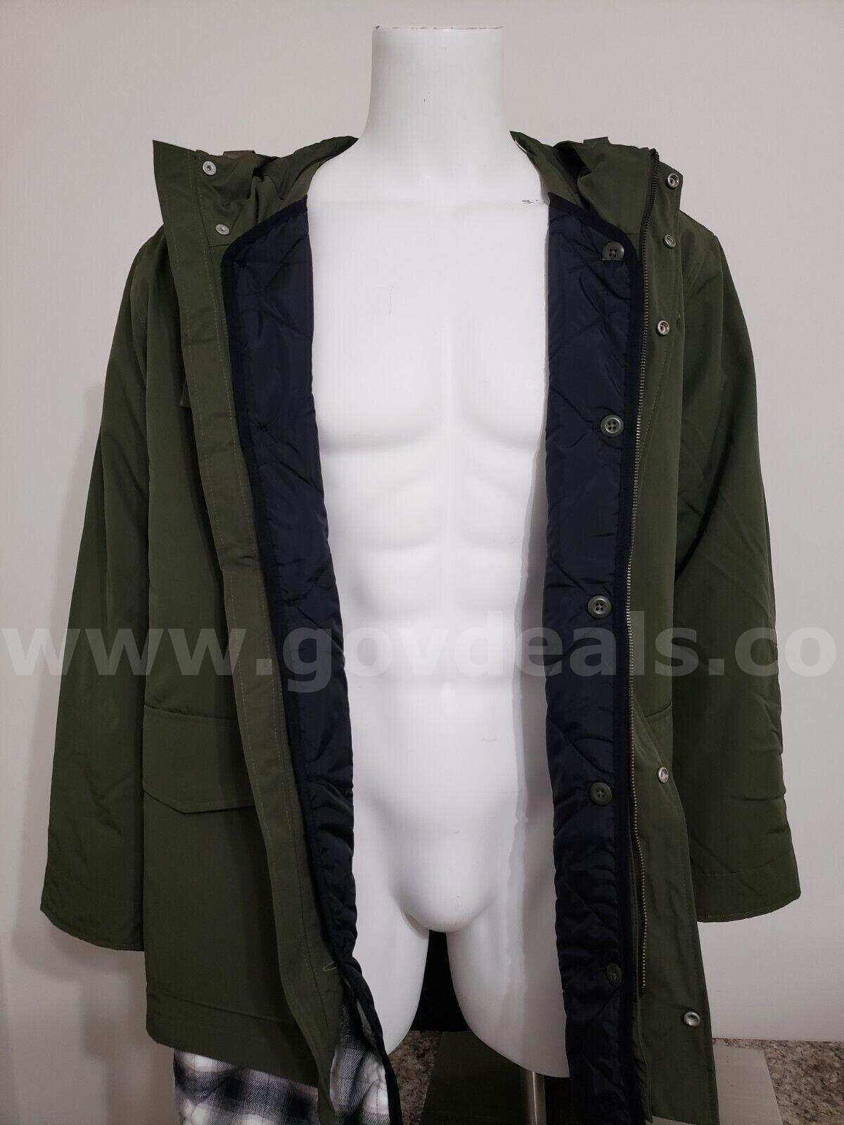 Levi's Men's Folsom Utility Jacket A07020001 Forest Night Green Size XL NWT $228   Government Surplus Auction - Photo #2