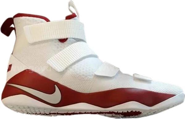 RARE/Nike Lebron Soldier Mens 17 XI TB Promo Basketball Shoes White 16.5 NEW *WILL SHIP*   Government Surplus Auction - Photo #2