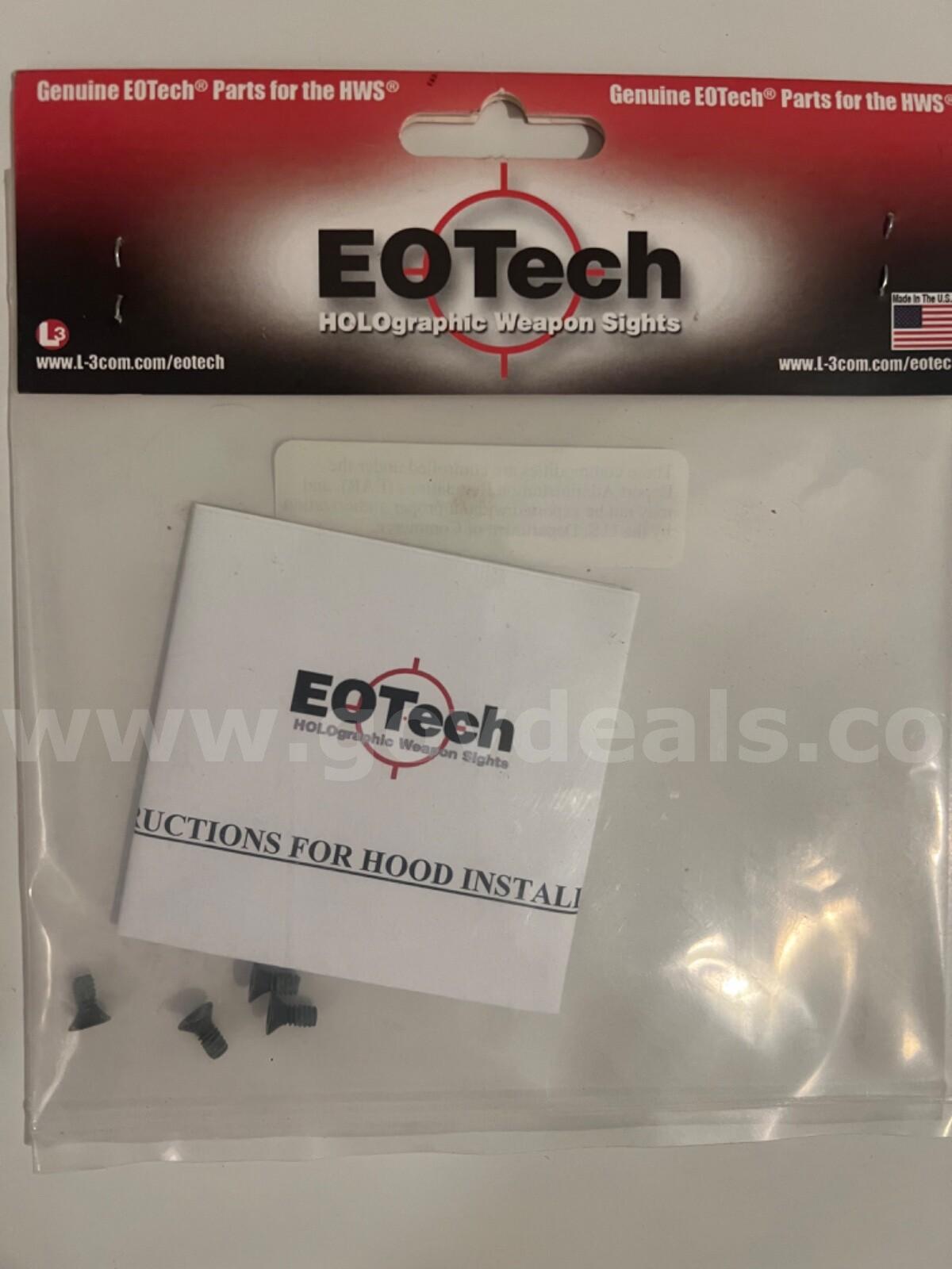 EOTech HOLOgraphic Weapon Sights Hood Screw Kit W/Loctite 9-N1101 LOT 4 PIECES *WILL SHIP*  N1101 Government Surplus Auction - Photo #3