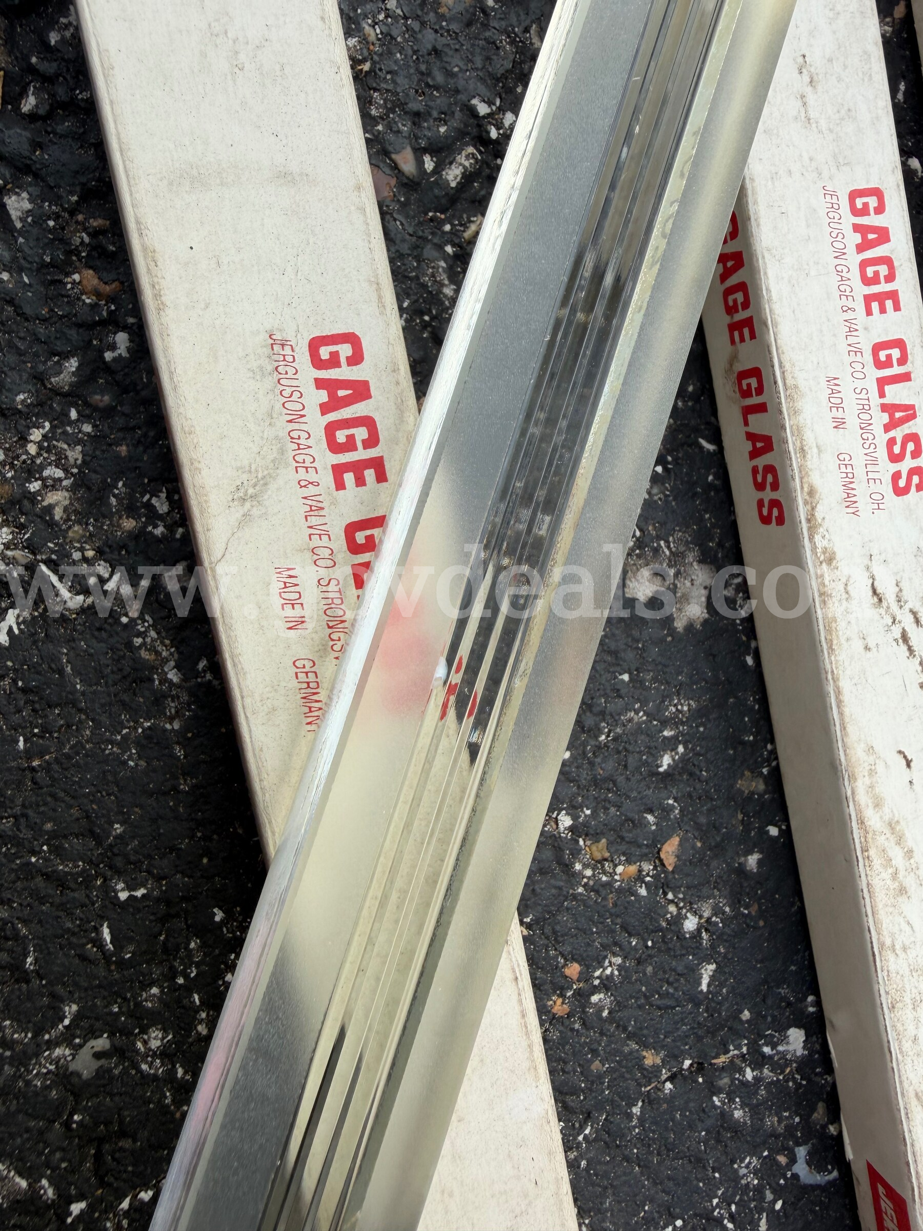 LOT OF 3 JERGUSON GAGE GLASS LOS NR.20-23794 MADE IN GERMANY NEW *WILL SHIP*   Government Surplus Auction - Photo #5