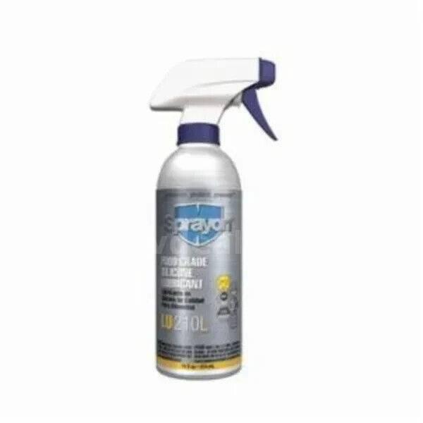 CASE OF 12 BOTTLES Sprayon LU210L FOOD GRADE SILICONE Lubricant 14 FL.oz/414 mL / FACTORY SEALED *CAN SHIP* Case LU210L Government Surplus Auction - Photo #2