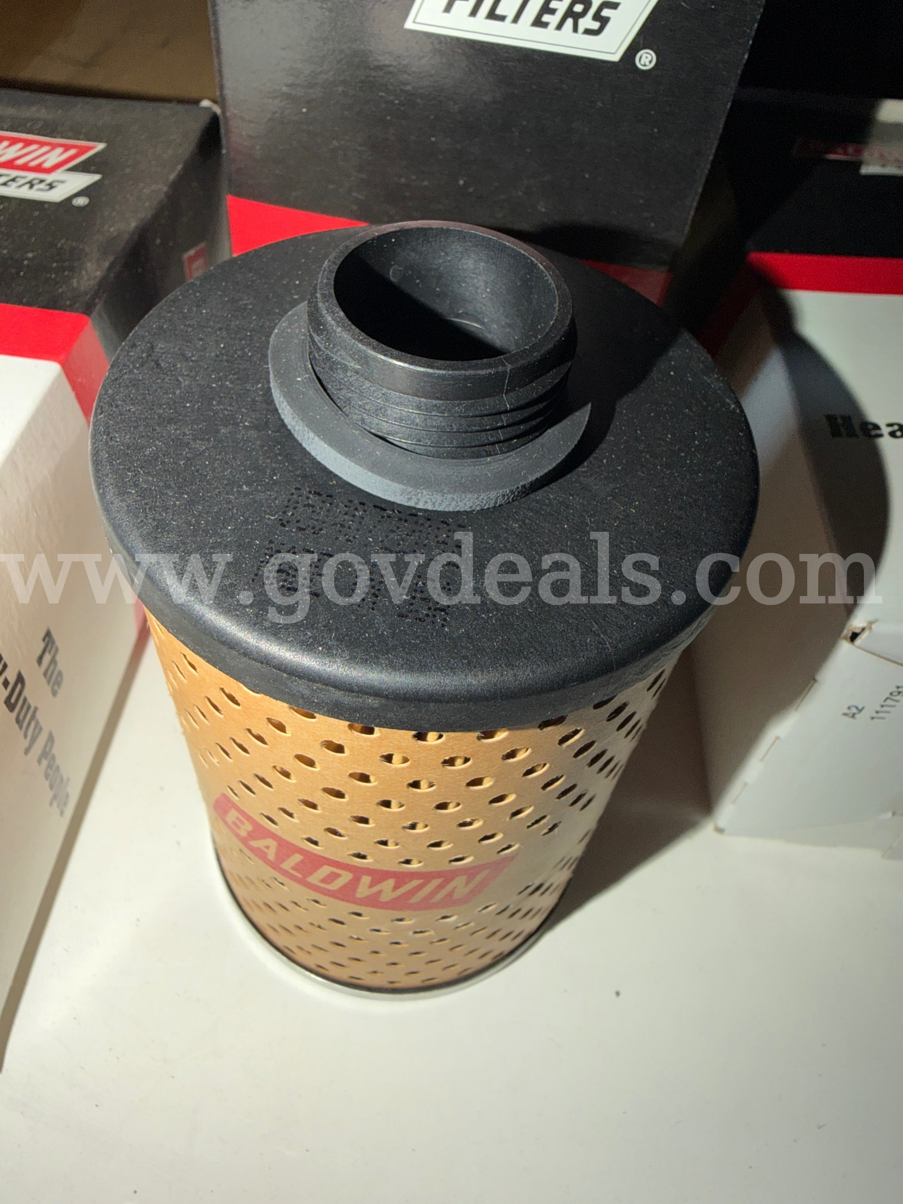 LOT OF 3 Baldwin Filters Pf10 Fuel Filter 4-7/8 X 3 X 4-7/8 In MADE IN USA *WILL SHIP*   Government Surplus Auction - Photo #6