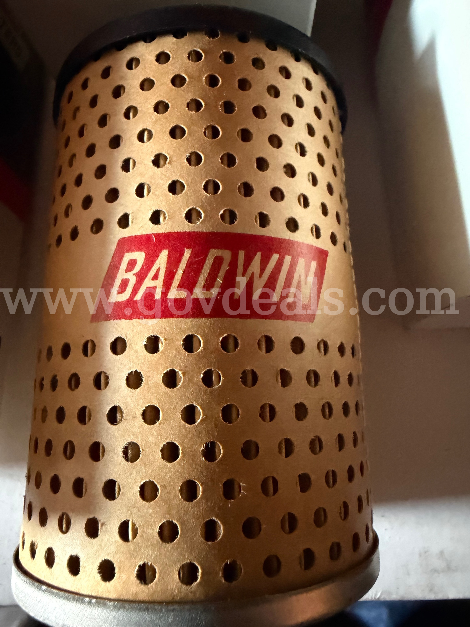 LOT OF 3 Baldwin Filters Pf10 Fuel Filter 4-7/8 X 3 X 4-7/8 In MADE IN USA *WILL SHIP*   Government Surplus Auction - Photo #4