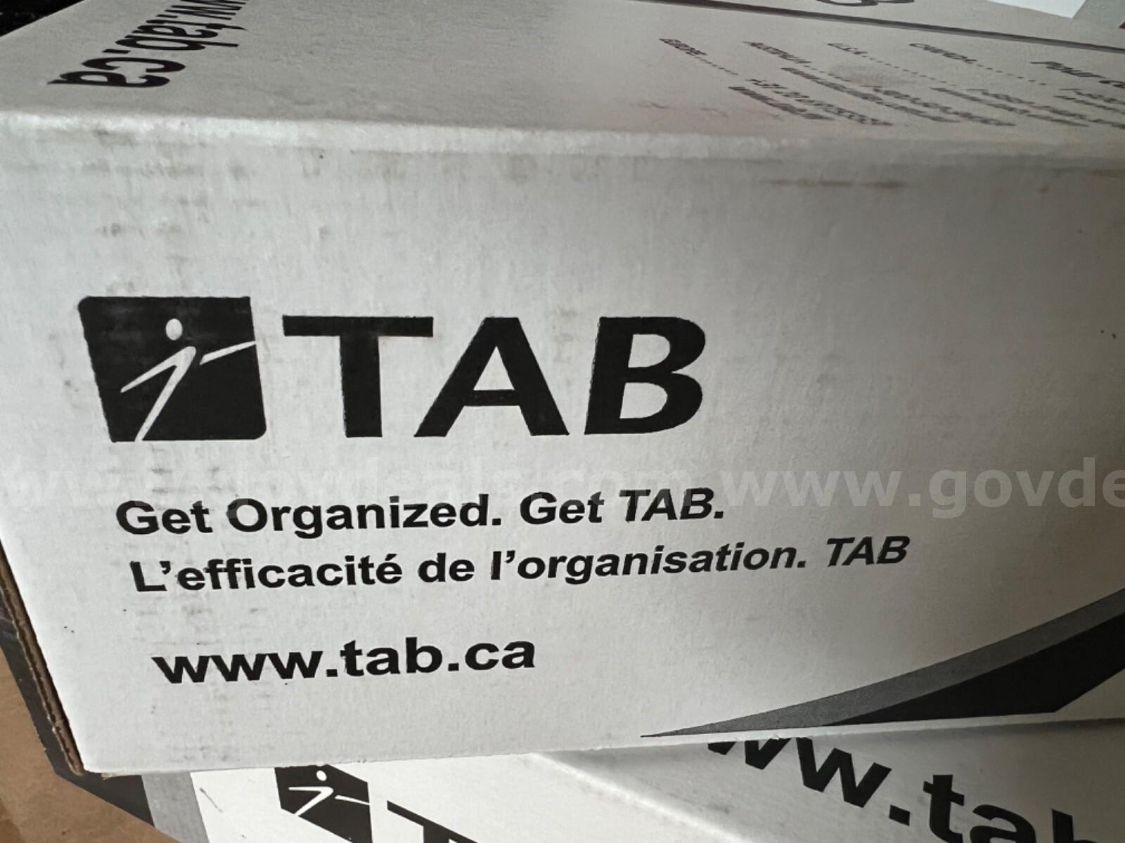 CASE OF 15 TAB 2" EXPANSION POCKET F1852 METRIC/RED REPRISE 15 PC PER BOX  *WILL SHIP* Case F1852 Government Surplus Auction - Photo #4