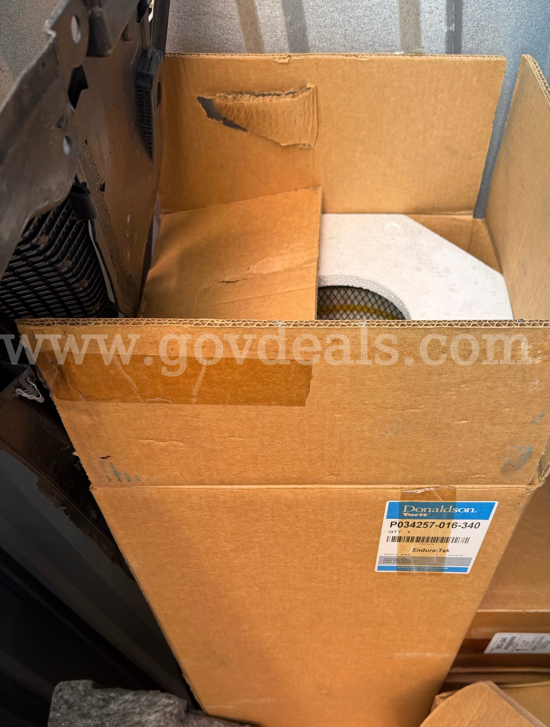 DONALDSON TORIT ENDURA-TEK CARTRIDGE FILTER P034257-016-340 NEW IN BOX *WILL SHIP*  016 Government Surplus Auction - Photo #2