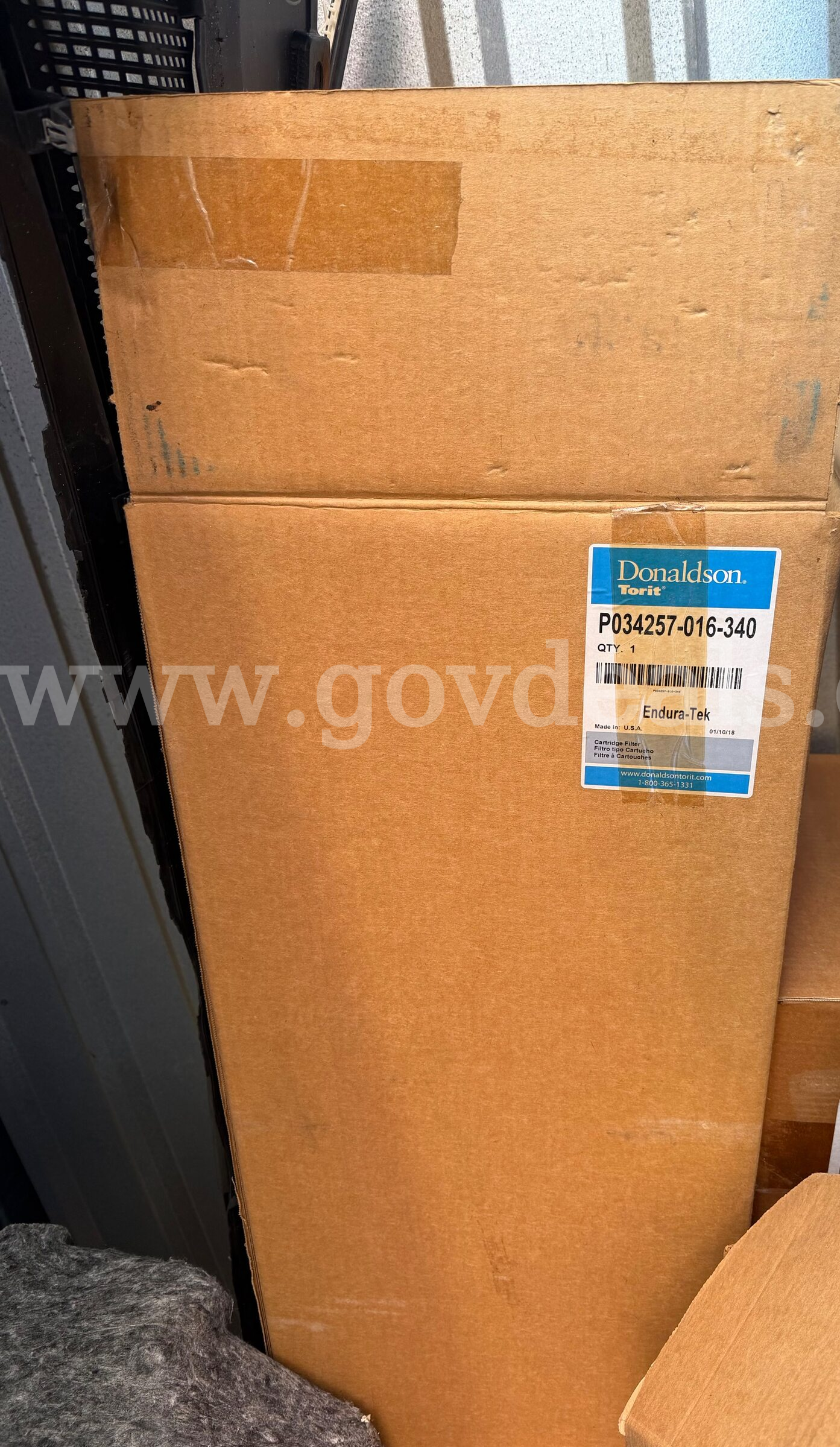 DONALDSON TORIT ENDURA-TEK CARTRIDGE FILTER P034257-016-340 NEW IN BOX *WILL SHIP*  016 Government Surplus Auction - Photo #4