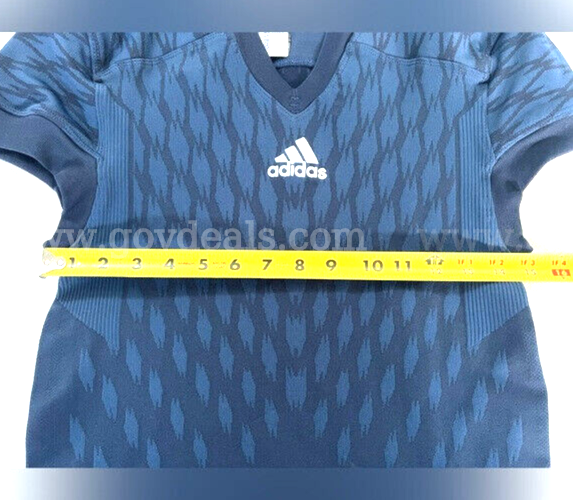 Adidas Primeknit Men's BLUE American Football Jersey Style #M99586 LARGE $130 NEW *WILL SHIP*  130 Government Surplus Auction - Photo #6