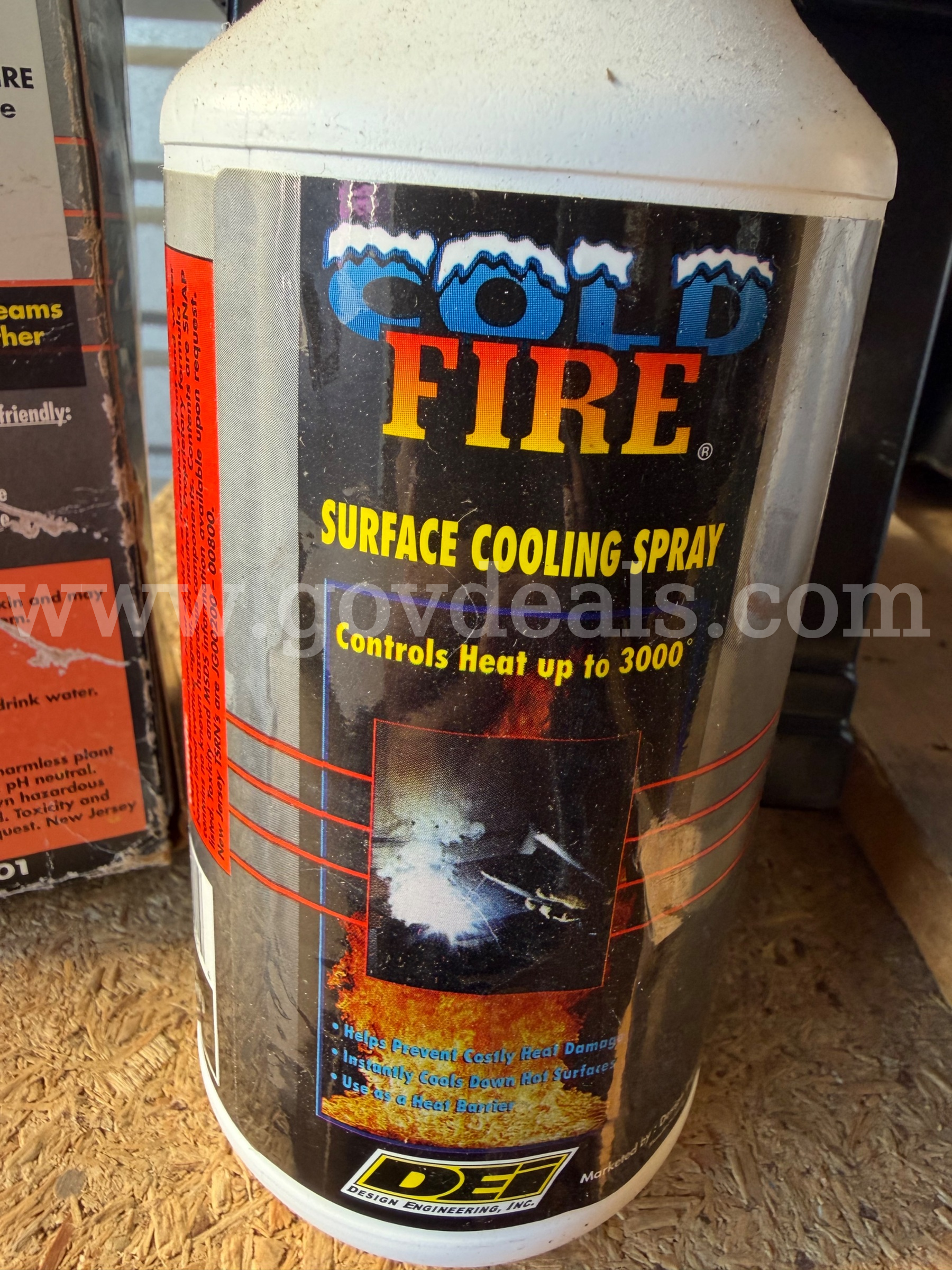 DEI Cold Fire Surface Cooling Spray 32oz Shop Mechanic New Weld Hot Rod *WILL SHIP*   Government Surplus Auction - Photo #2