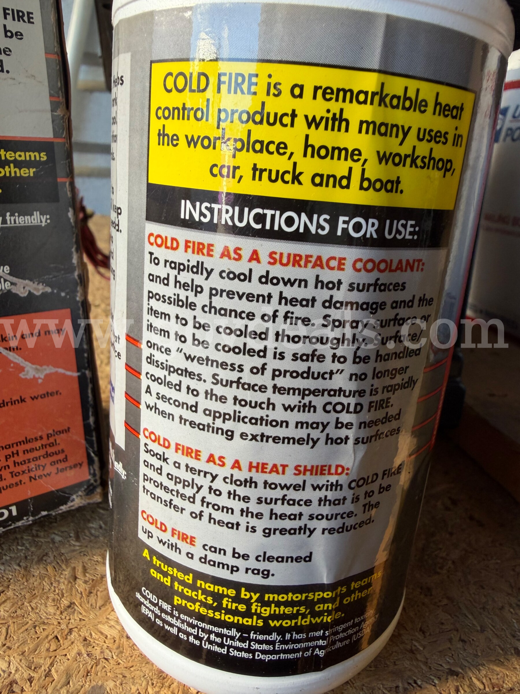 DEI Cold Fire Surface Cooling Spray 32oz Shop Mechanic New Weld Hot Rod *WILL SHIP*   Government Surplus Auction - Photo #4