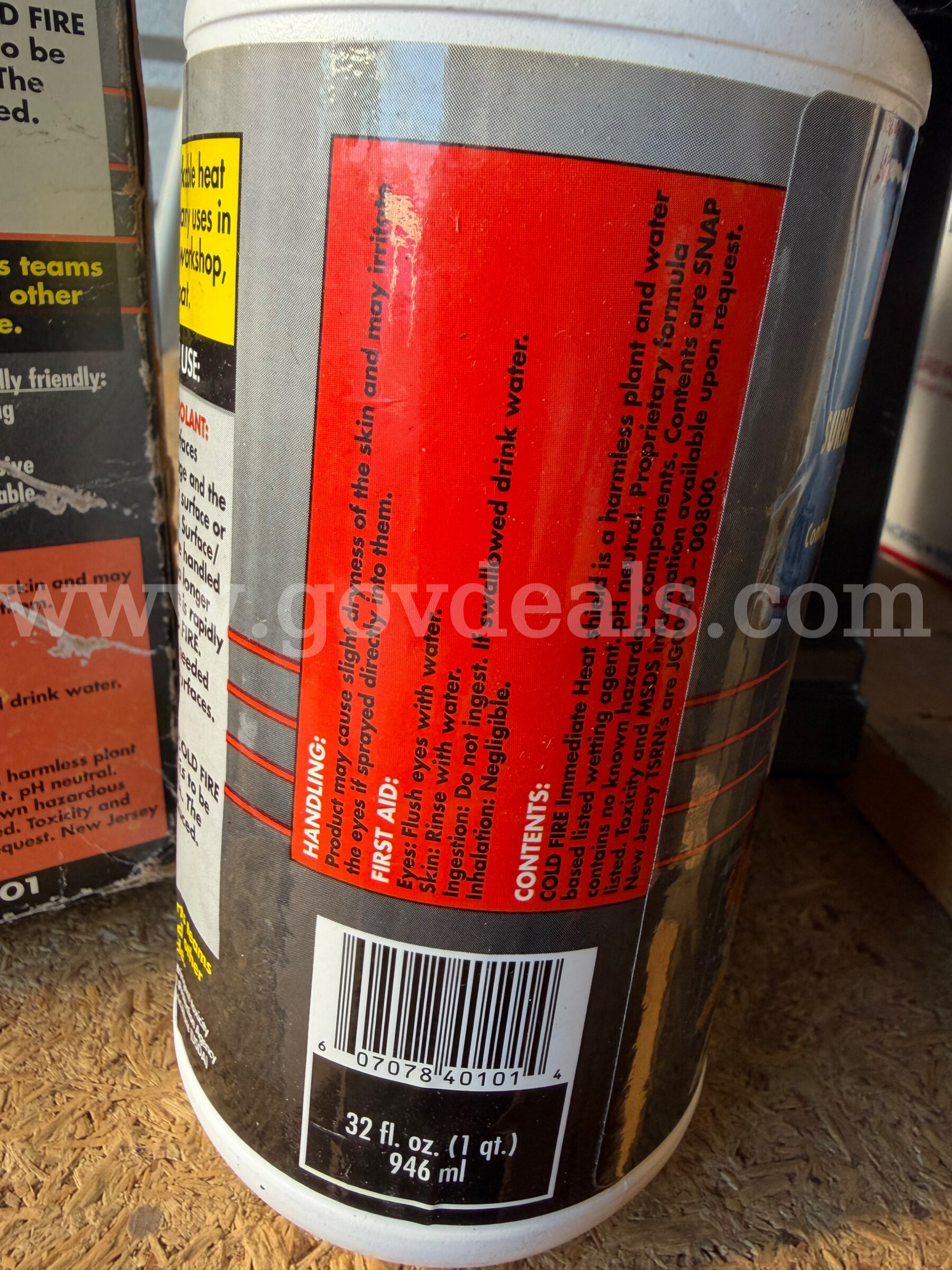 DEI Cold Fire Surface Cooling Spray 32oz Shop Mechanic New Weld Hot Rod *WILL SHIP*   Government Surplus Auction - Photo #5