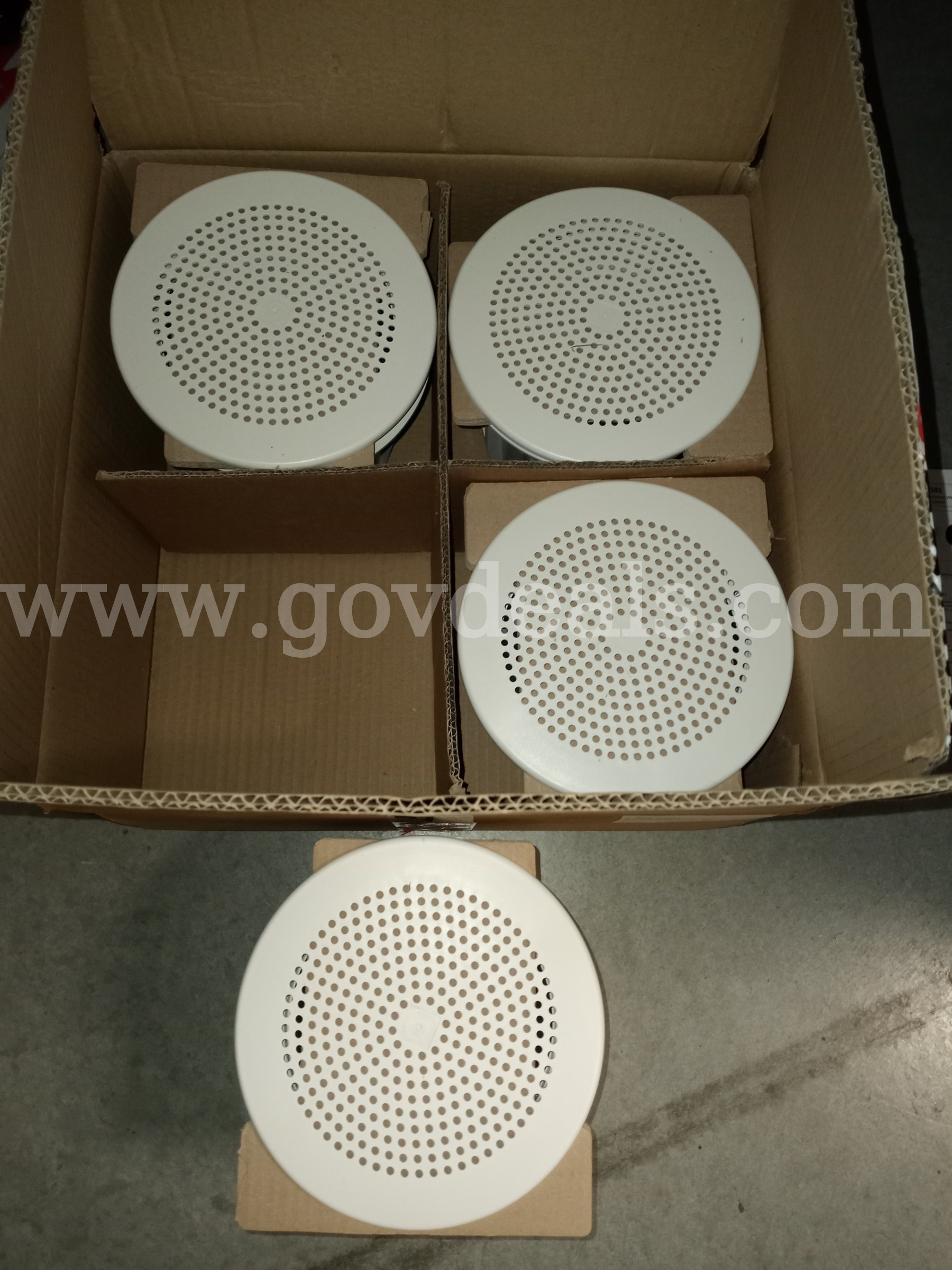 LOT OF 2 Bouyer Design CEILING LOUDSPEAKER 10W ENCLOSURE RB-6501 MADE IN FRANCE *WILL SHIP*  6501 Government Surplus Auction - Photo #6