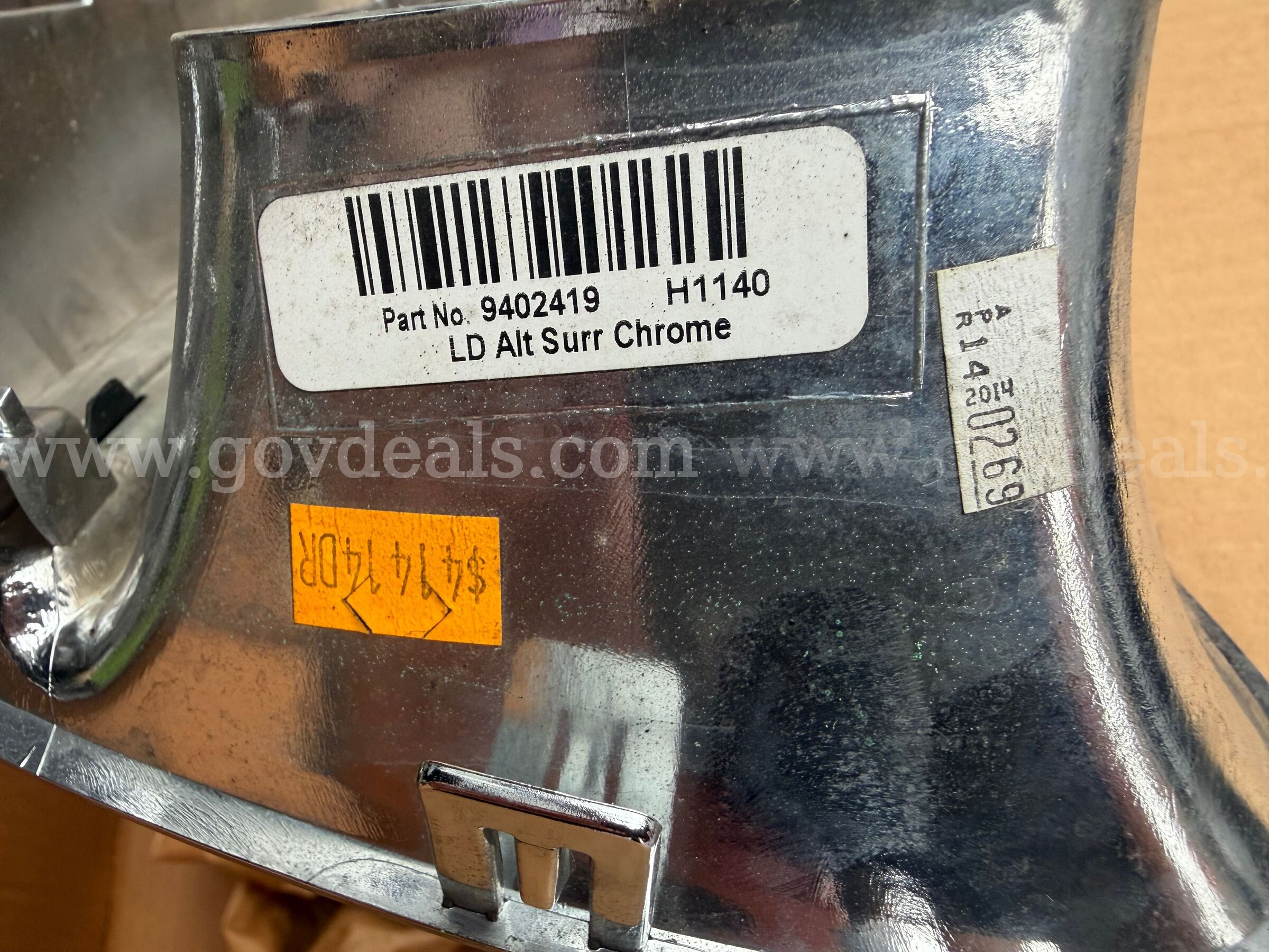 Dodge Charger Grill Pulled Out From 2014 Charger /Used Dodge Charger Government Surplus Auction - Photo #5
