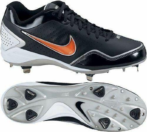 Nike Gamer Conversion Baseball Cleats, #469728-011,Blk/White,Metal SIZE 14 NEW *WILL SHIP*  011 Government Surplus Auction - Photo #3